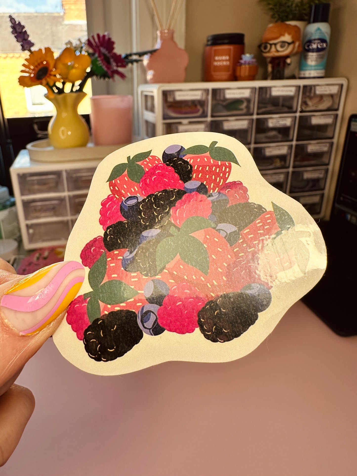 ‘A bunch of berries’ sticker