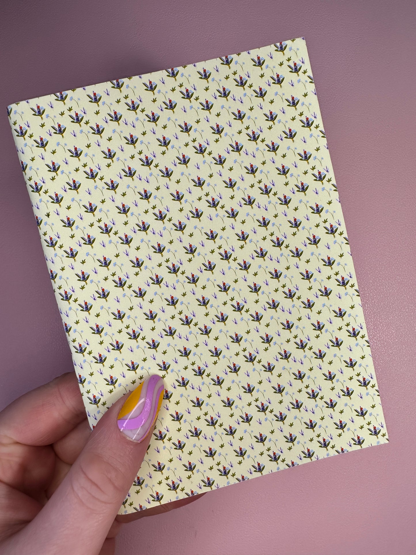 Nature pattern notebooks - Pack of 3