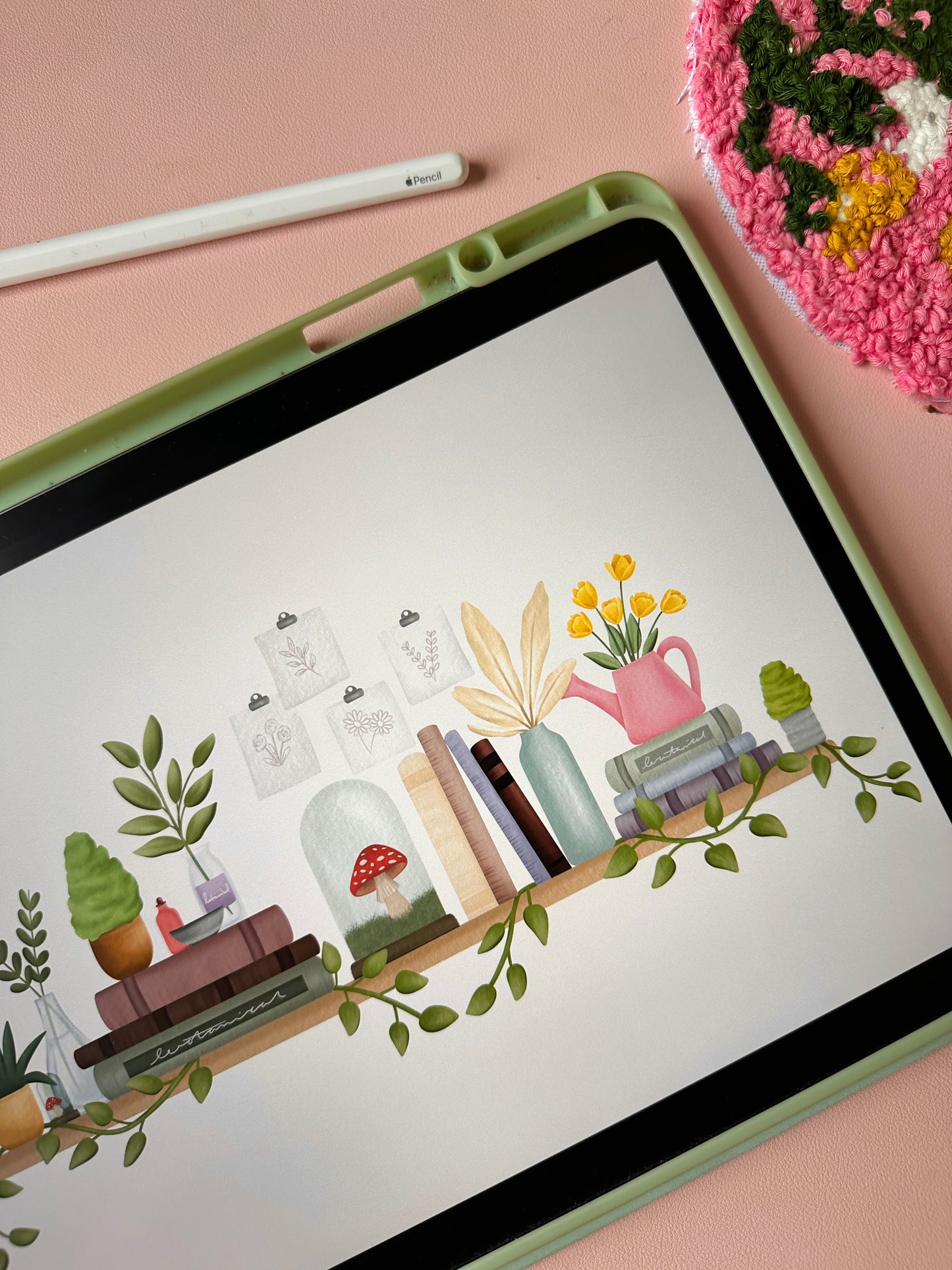 'A plant lovers shelf' Print