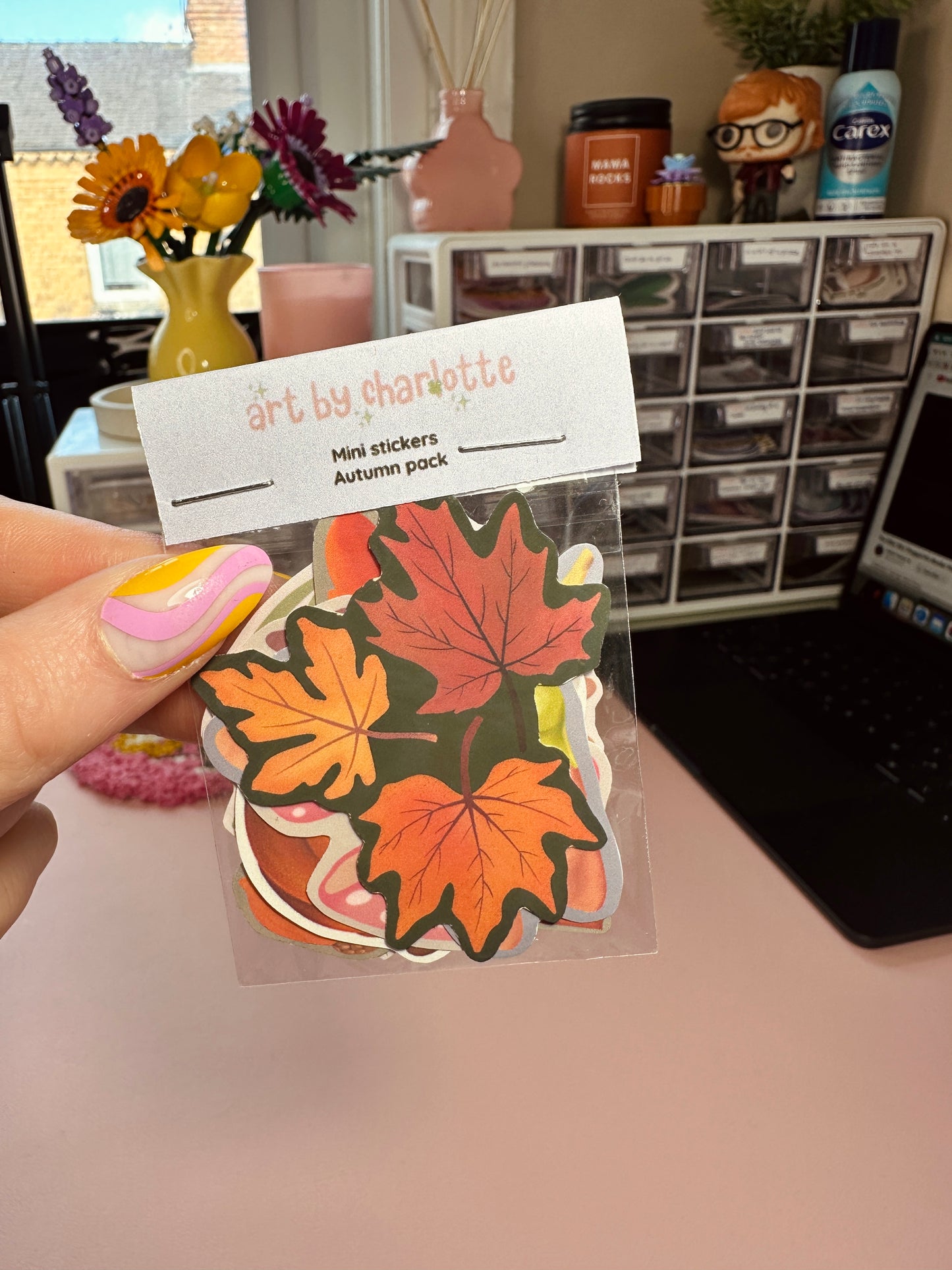 Mini sticker packs