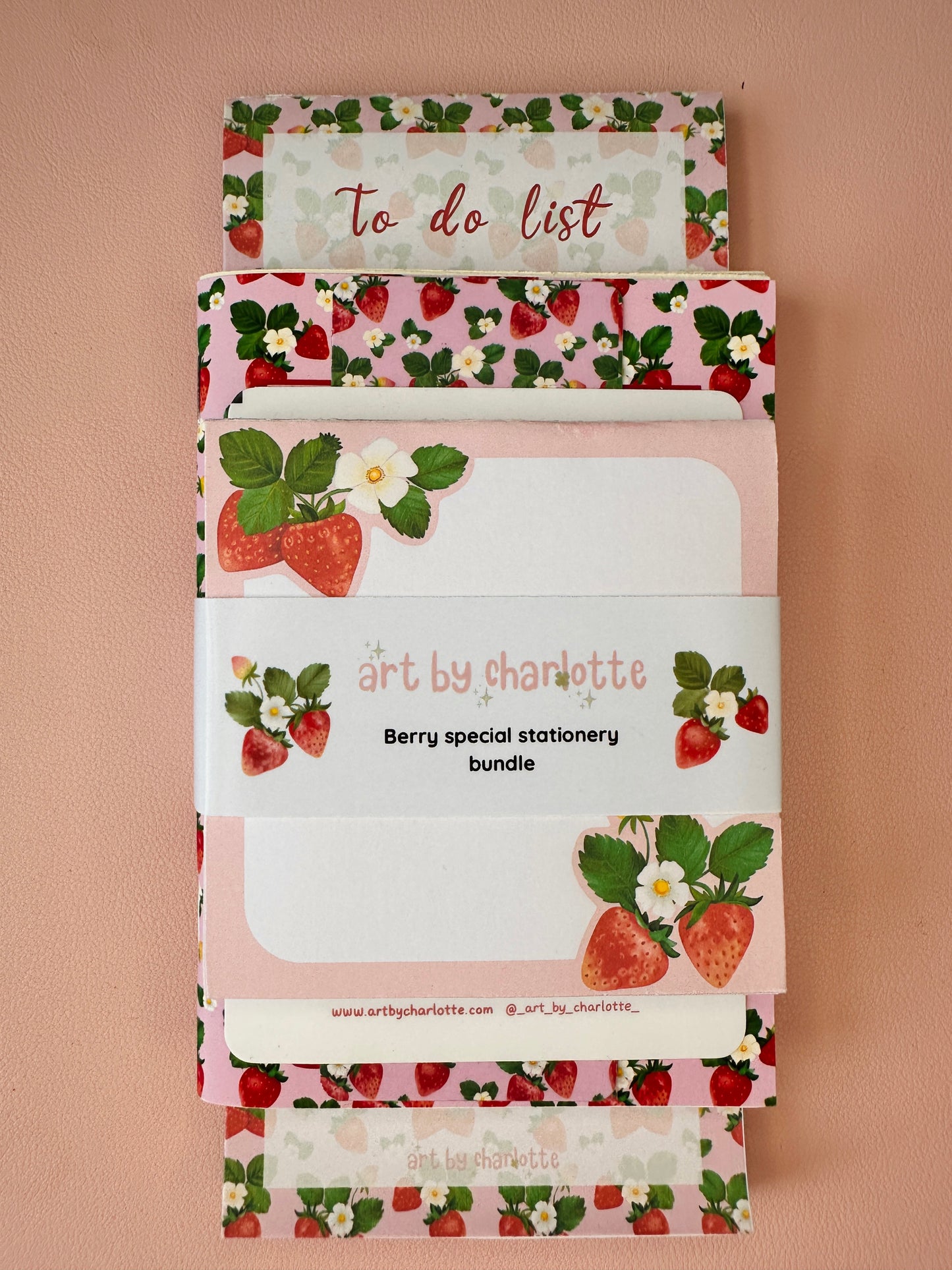 'Berry Special' Fruity stationery pack