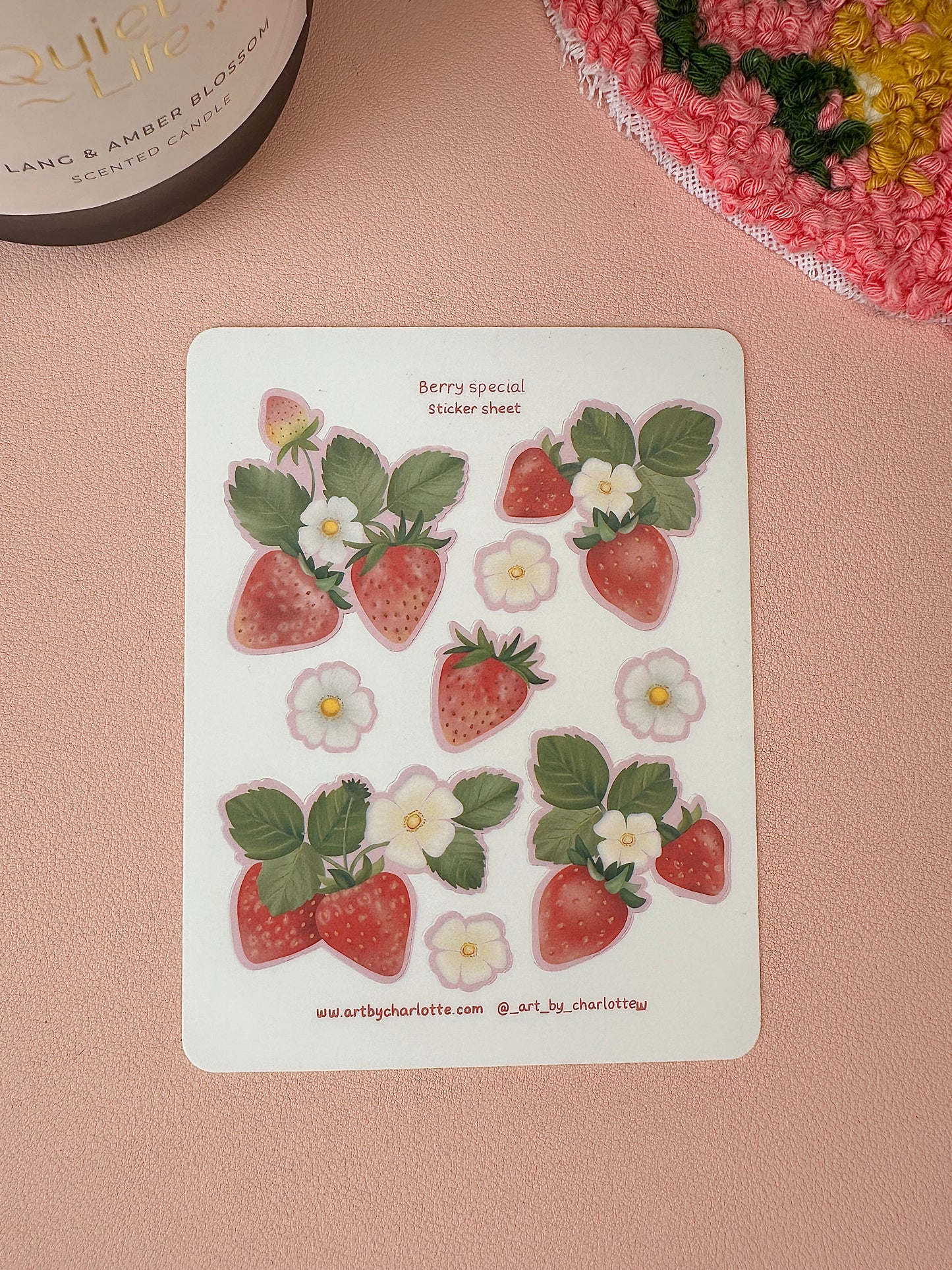 'Berry Special' Fruity stationery pack