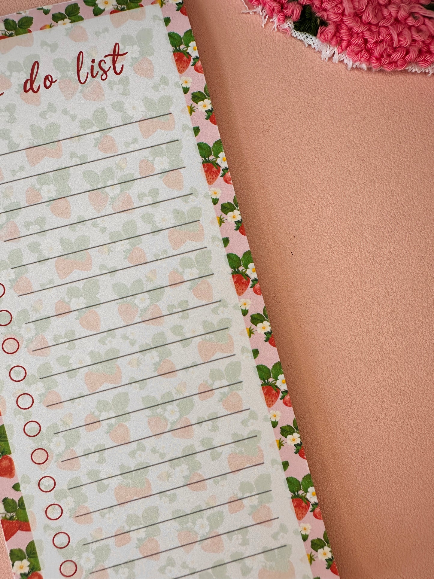 'Berry Special' to do list