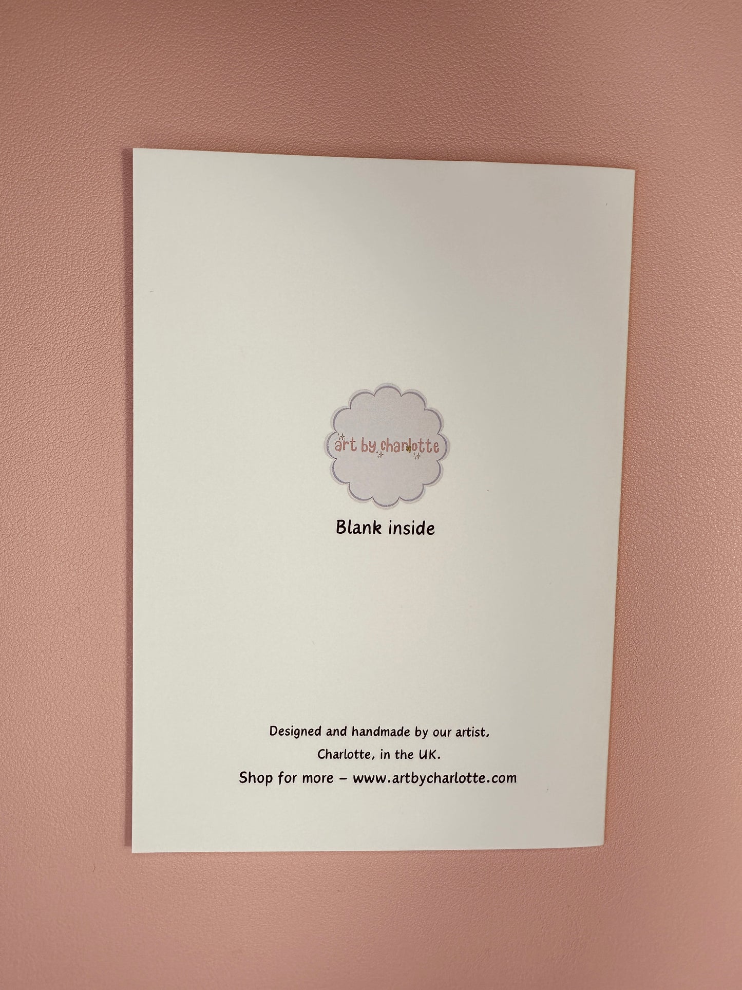A birthday toast card