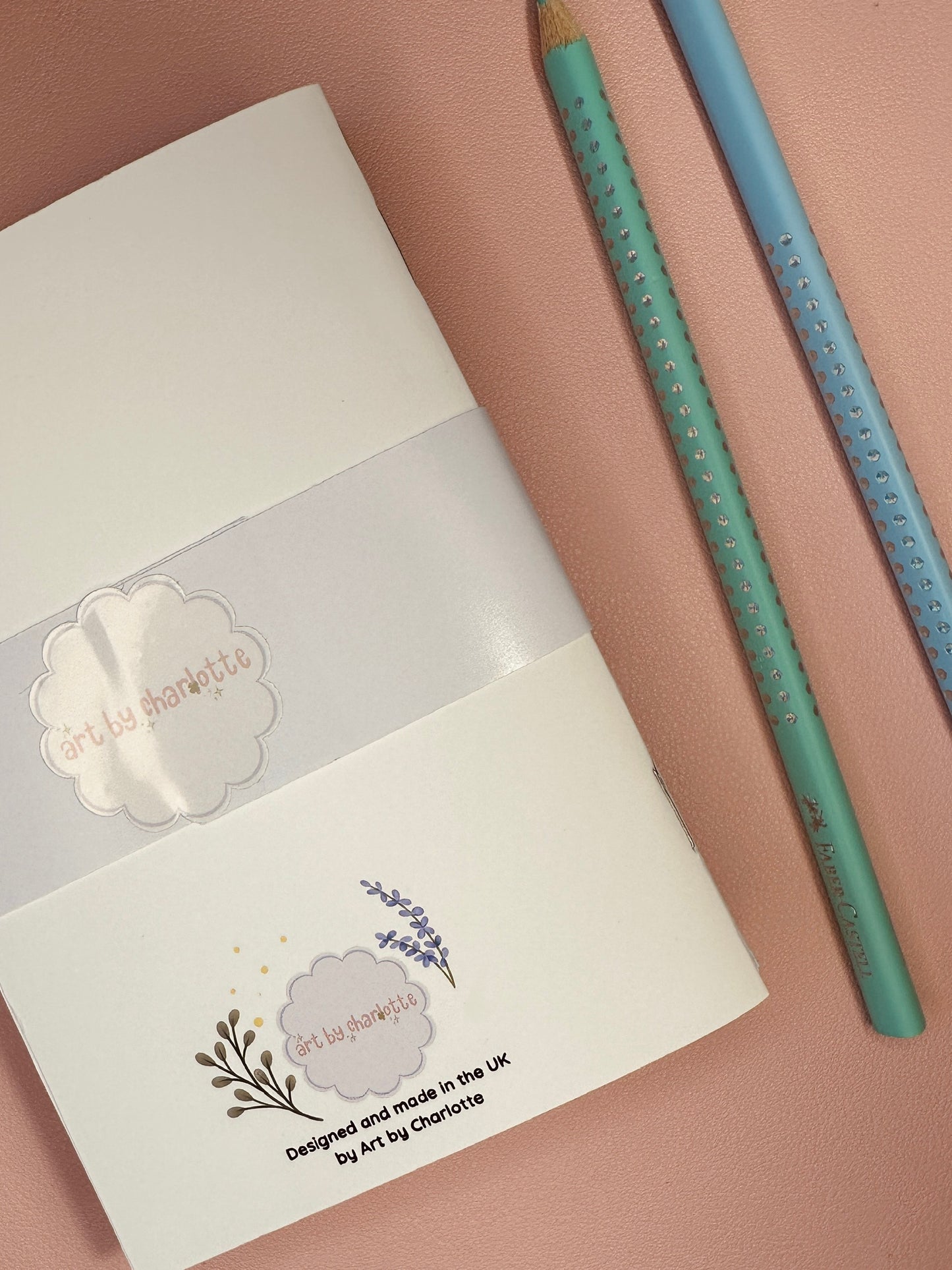 Blue and Green spring notebooks - Pack of 3