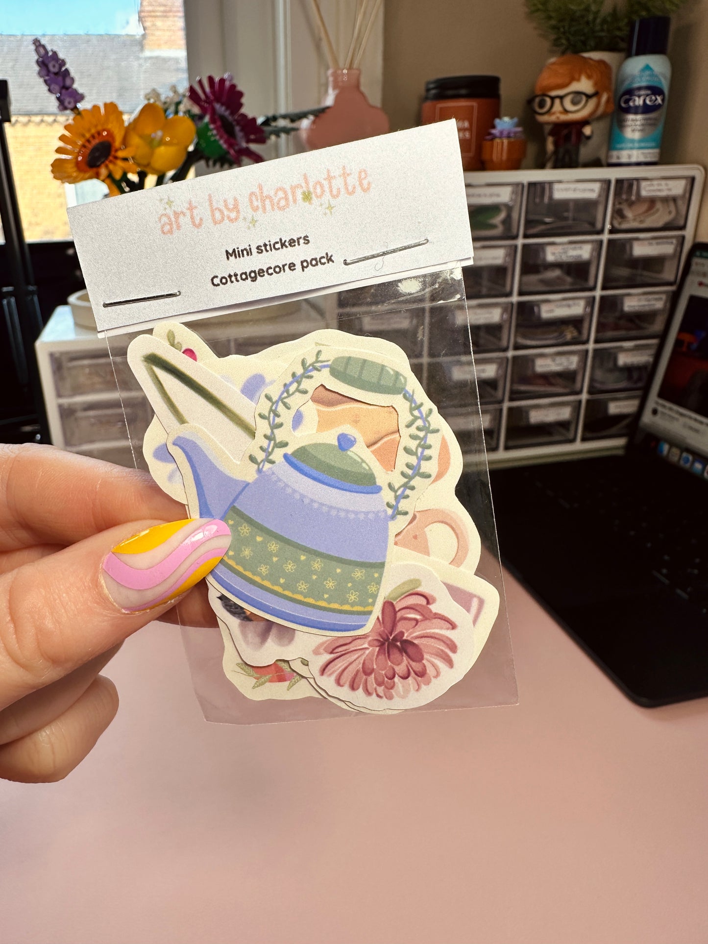 Mini sticker packs