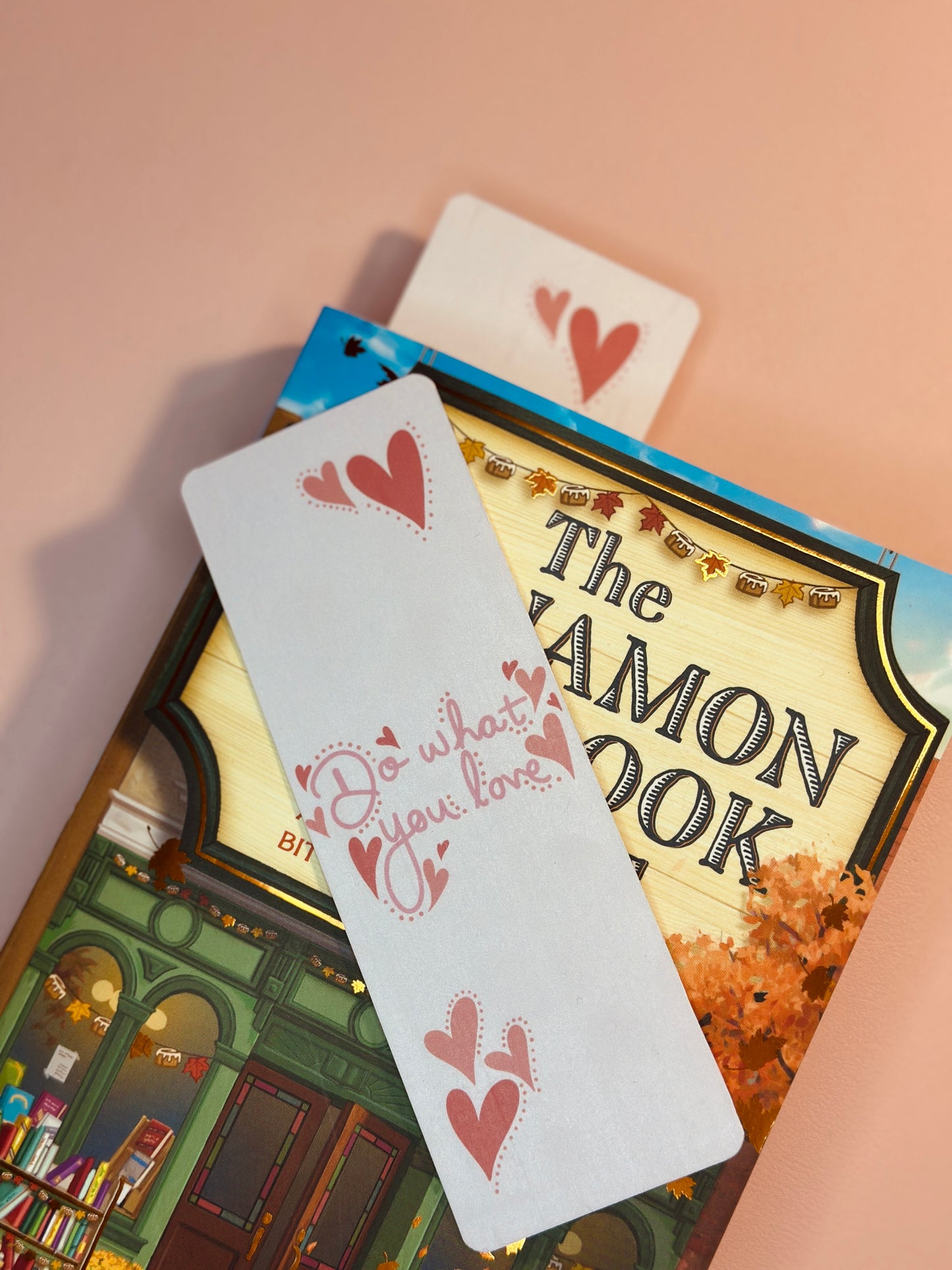 'Do what you love' bookmark