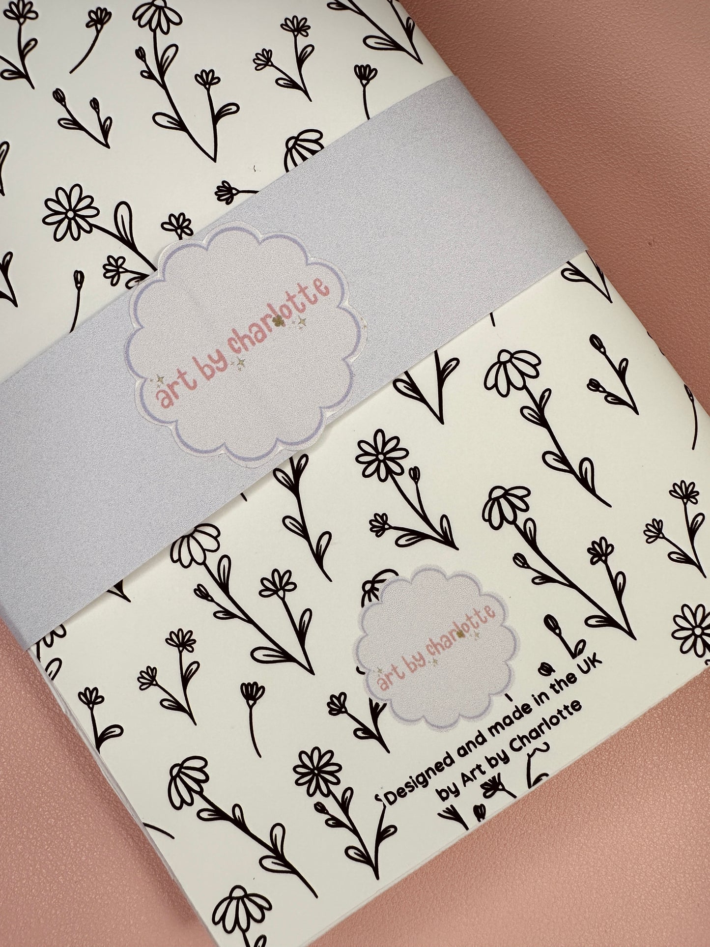 Floral notebooks - Pack of 3