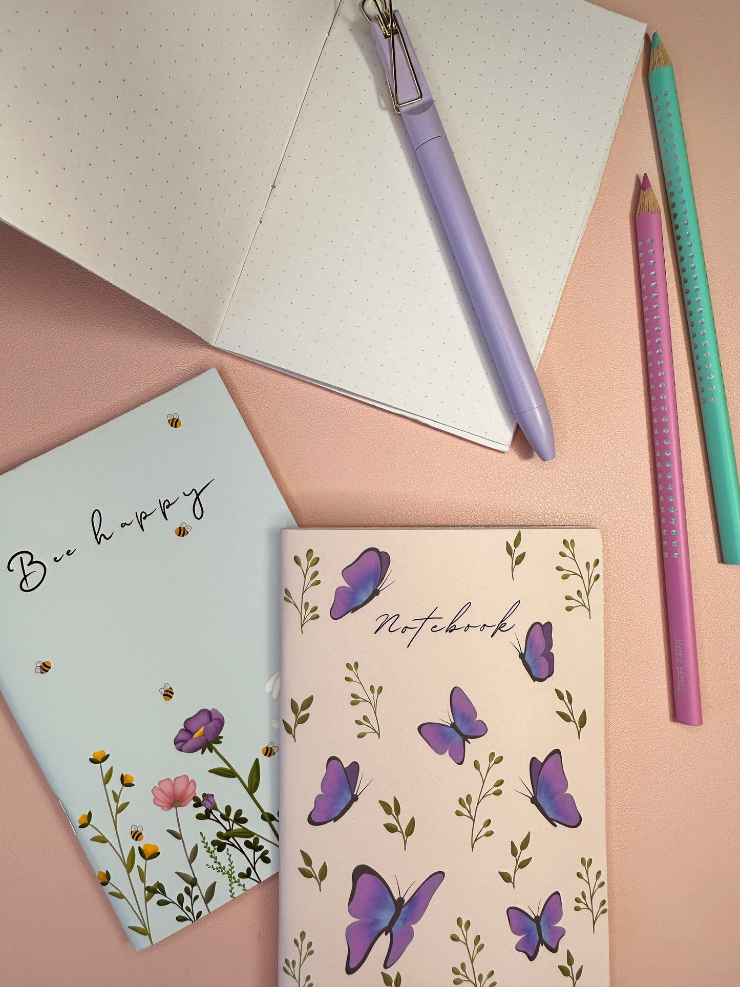 Floral notebooks - Pack of 3