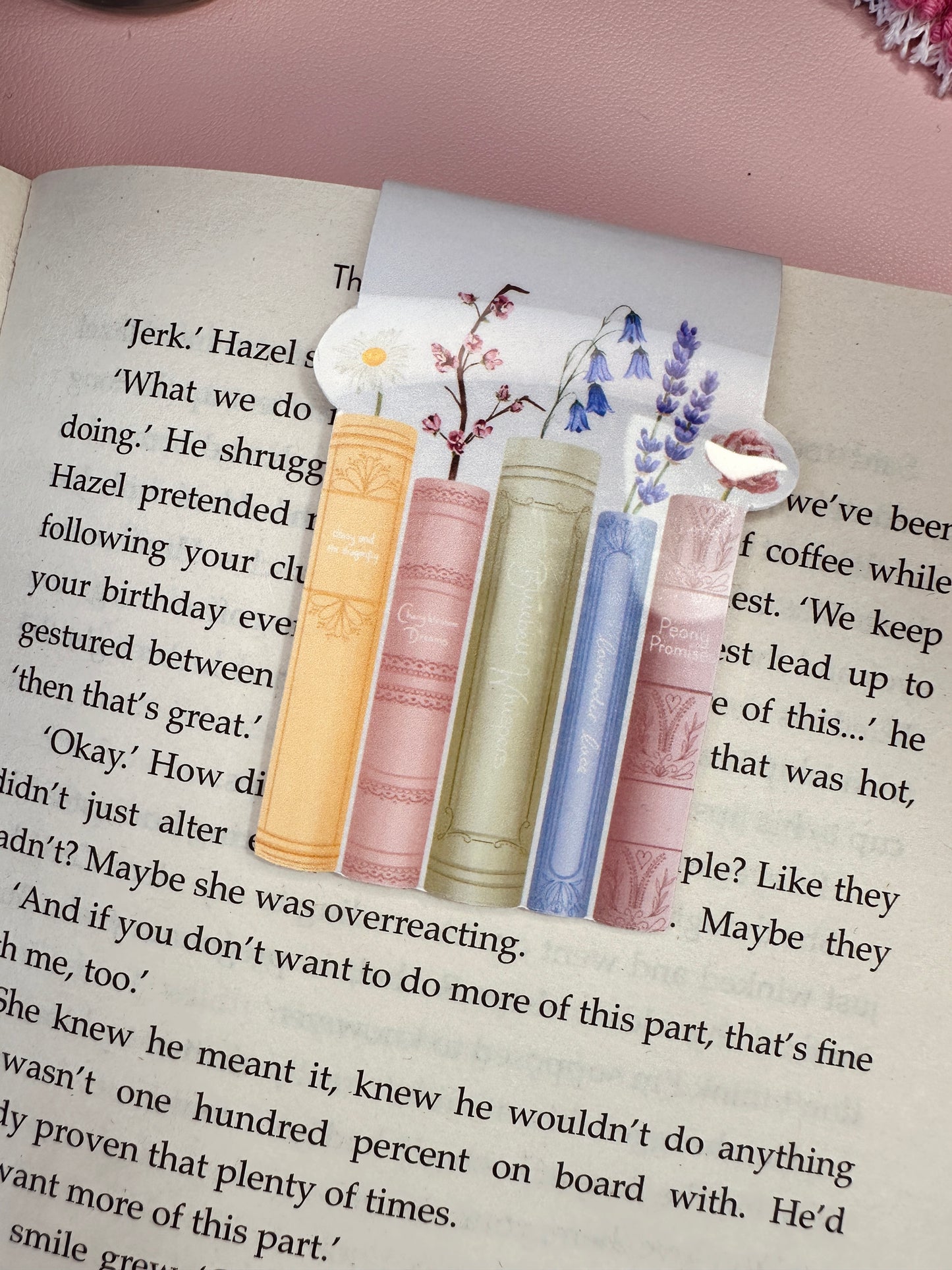 'Grow knowledge' magnetic bookmark