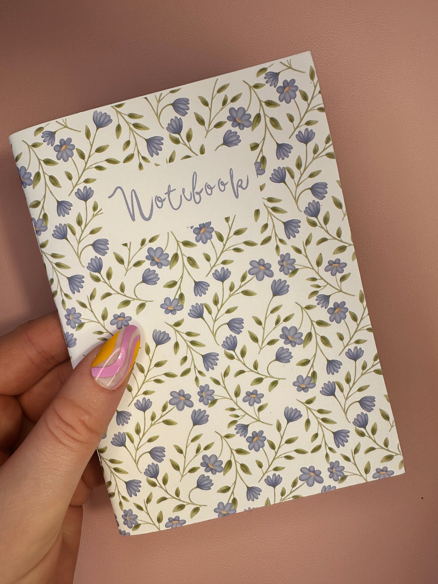 Blue and Green spring notebooks - Pack of 3