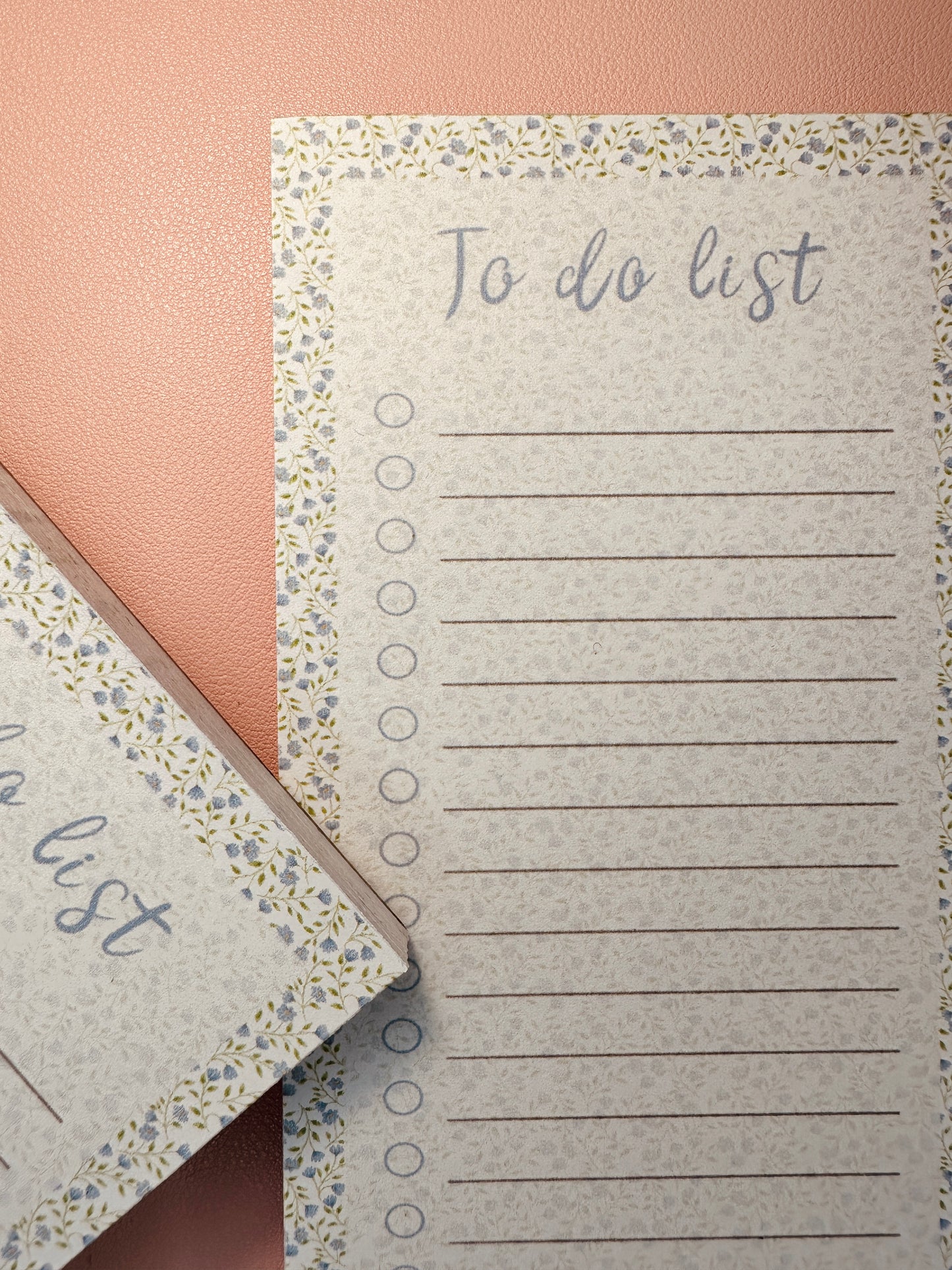 'It's all periwinkle' to-do list