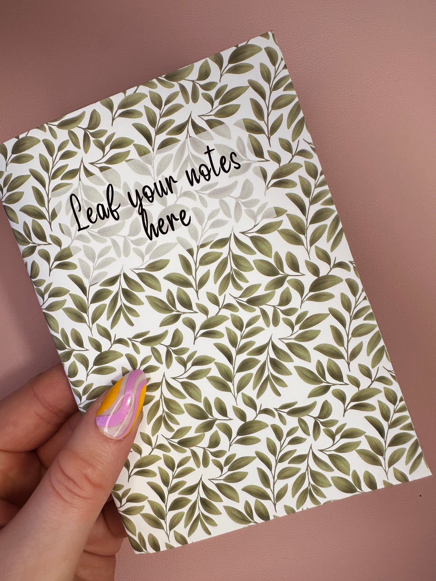 Blue and Green spring notebooks - Pack of 3