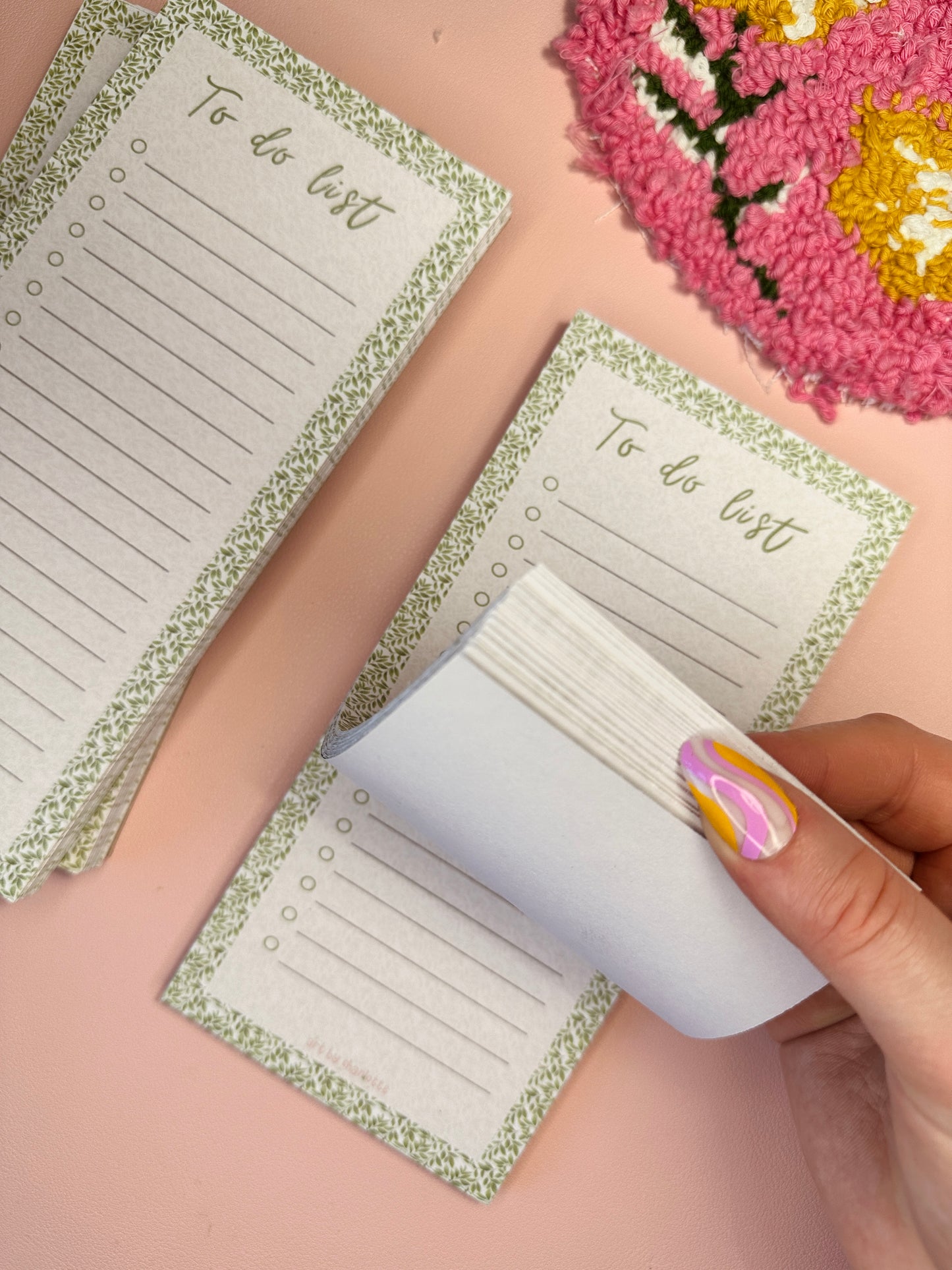'Leaf your to-do's here' to-do list