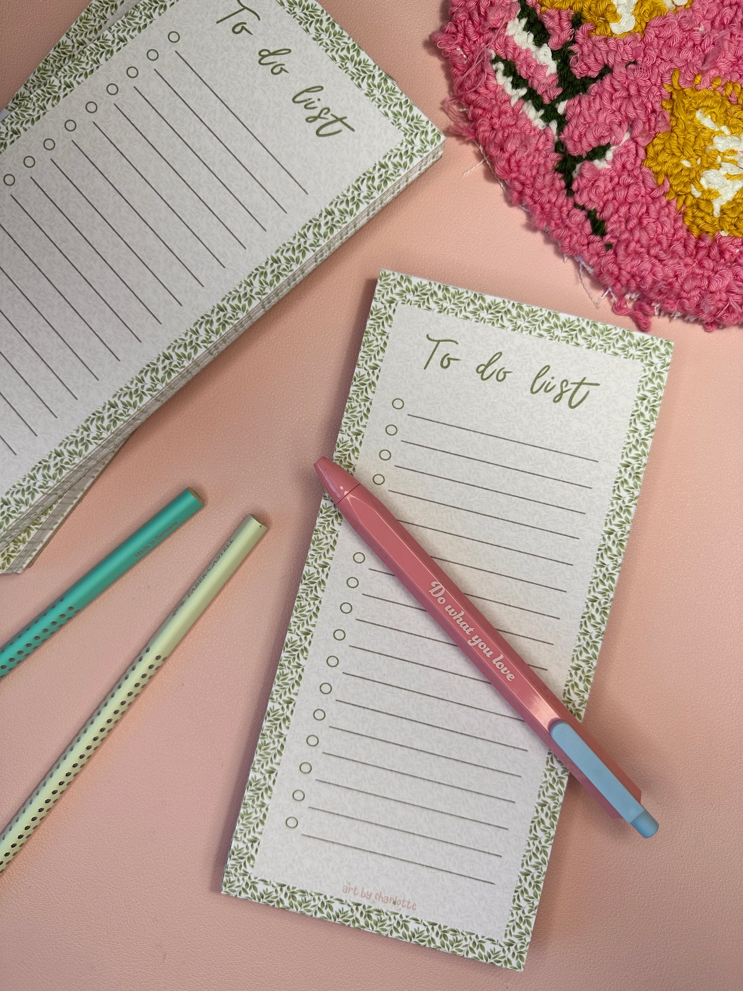 'Leaf your to-do's here' to-do list