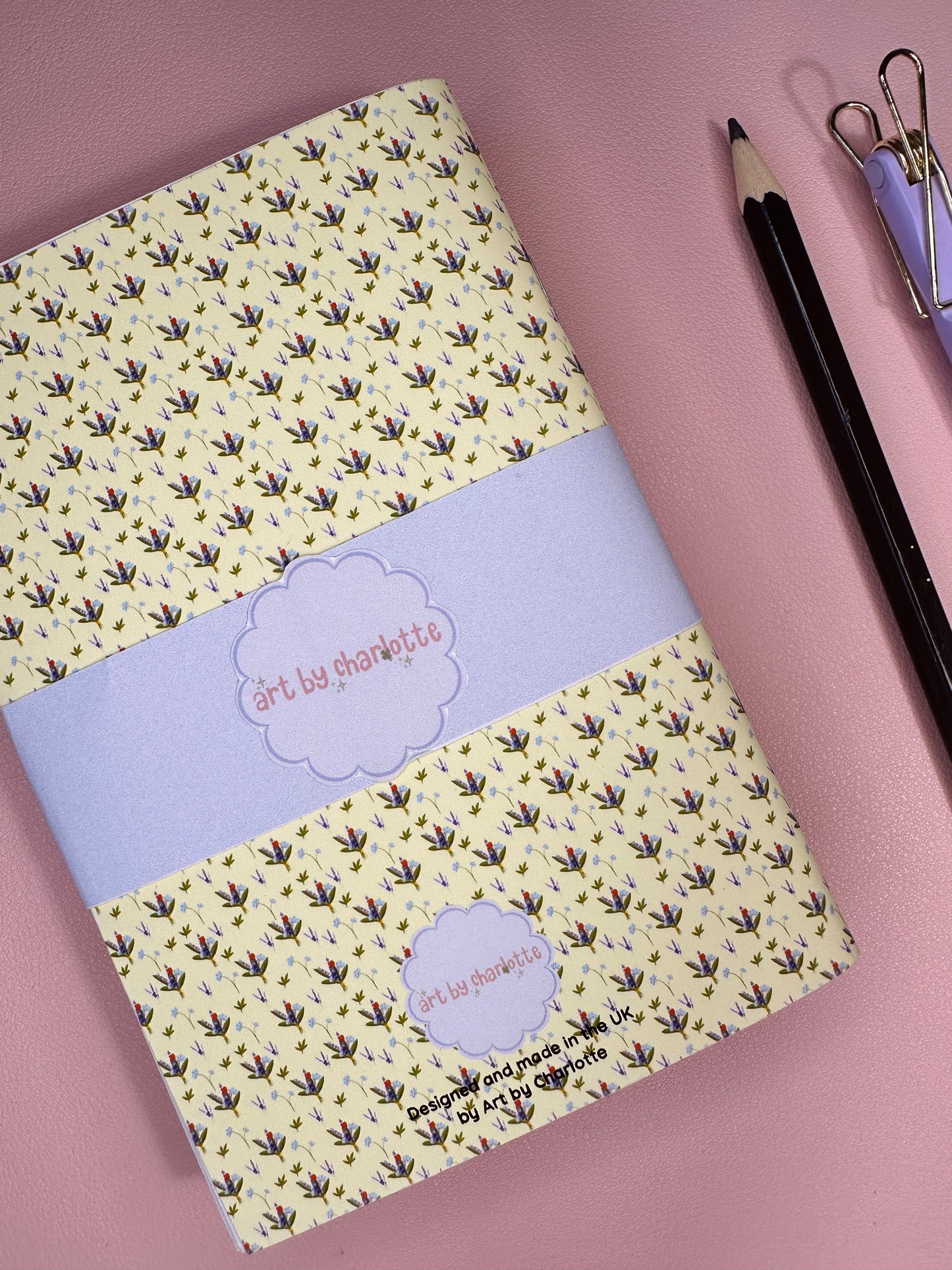 Nature pattern notebooks - Pack of 3