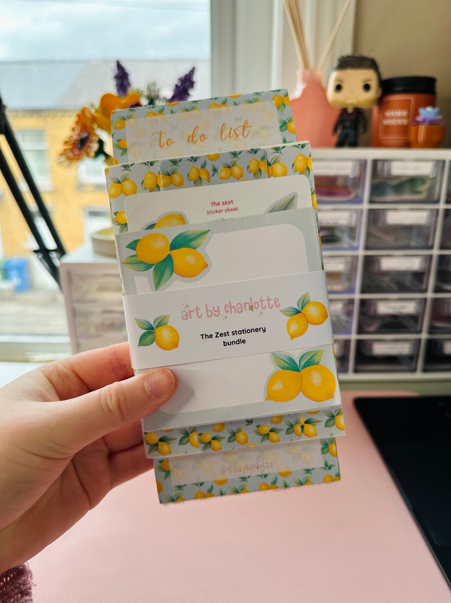 'The Zest' Fruity stationery pack