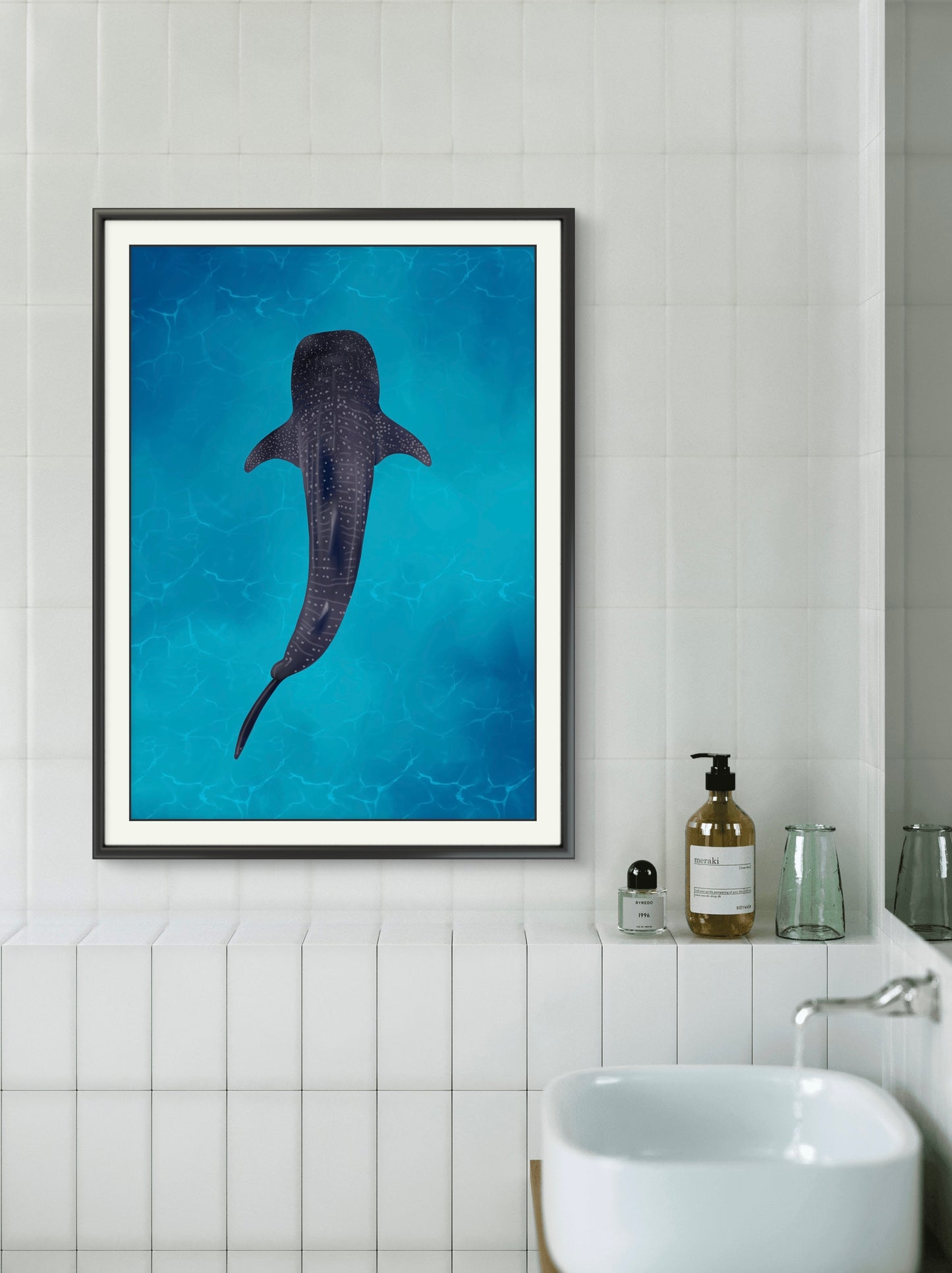 Whale, whale, whale print