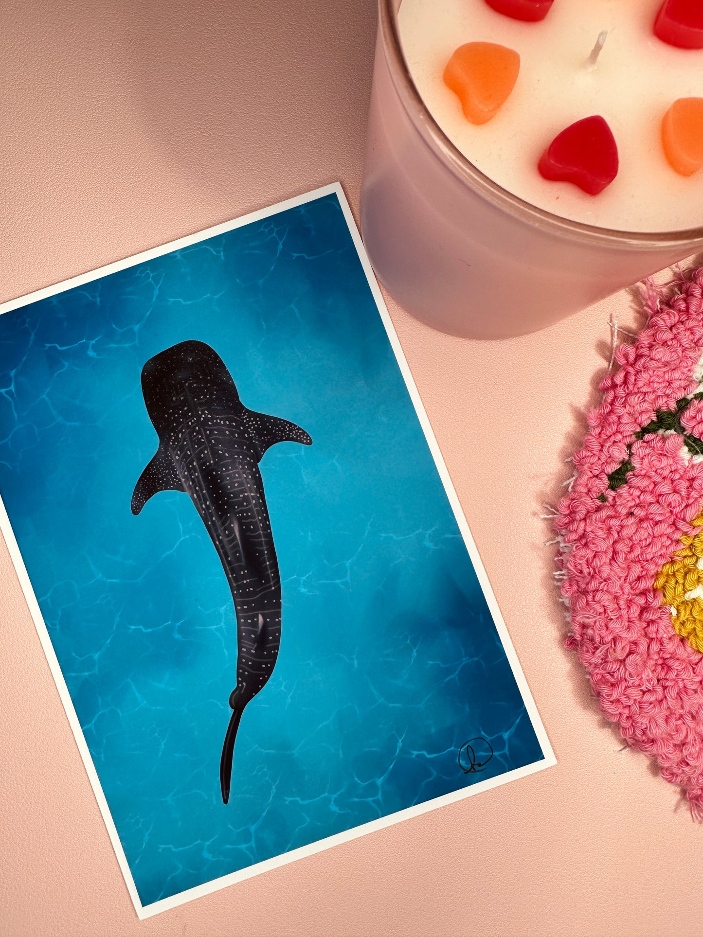 Whale, whale, whale print