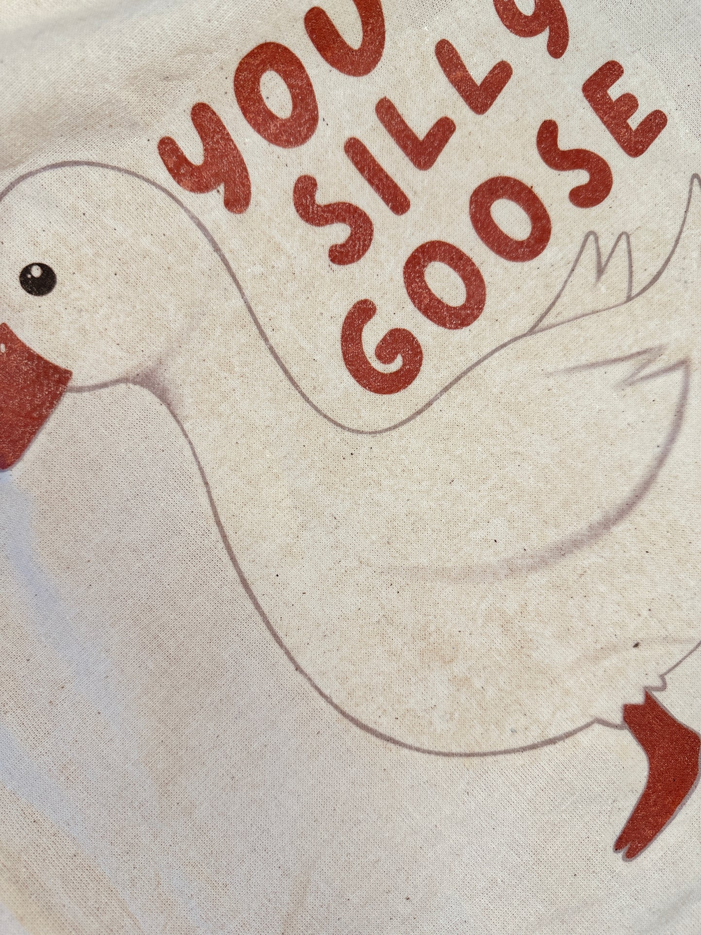 'You silly goose' Tote bag