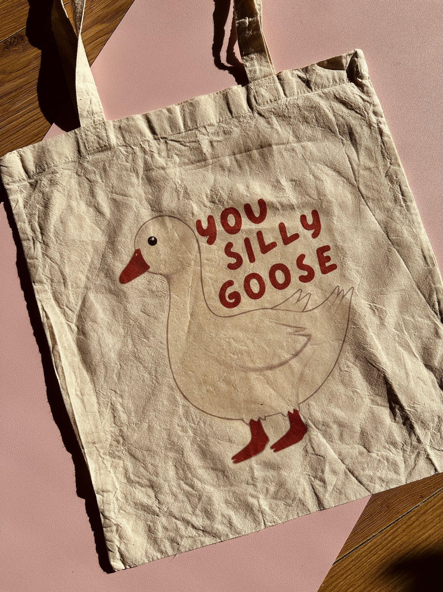 'You silly goose' Tote bag