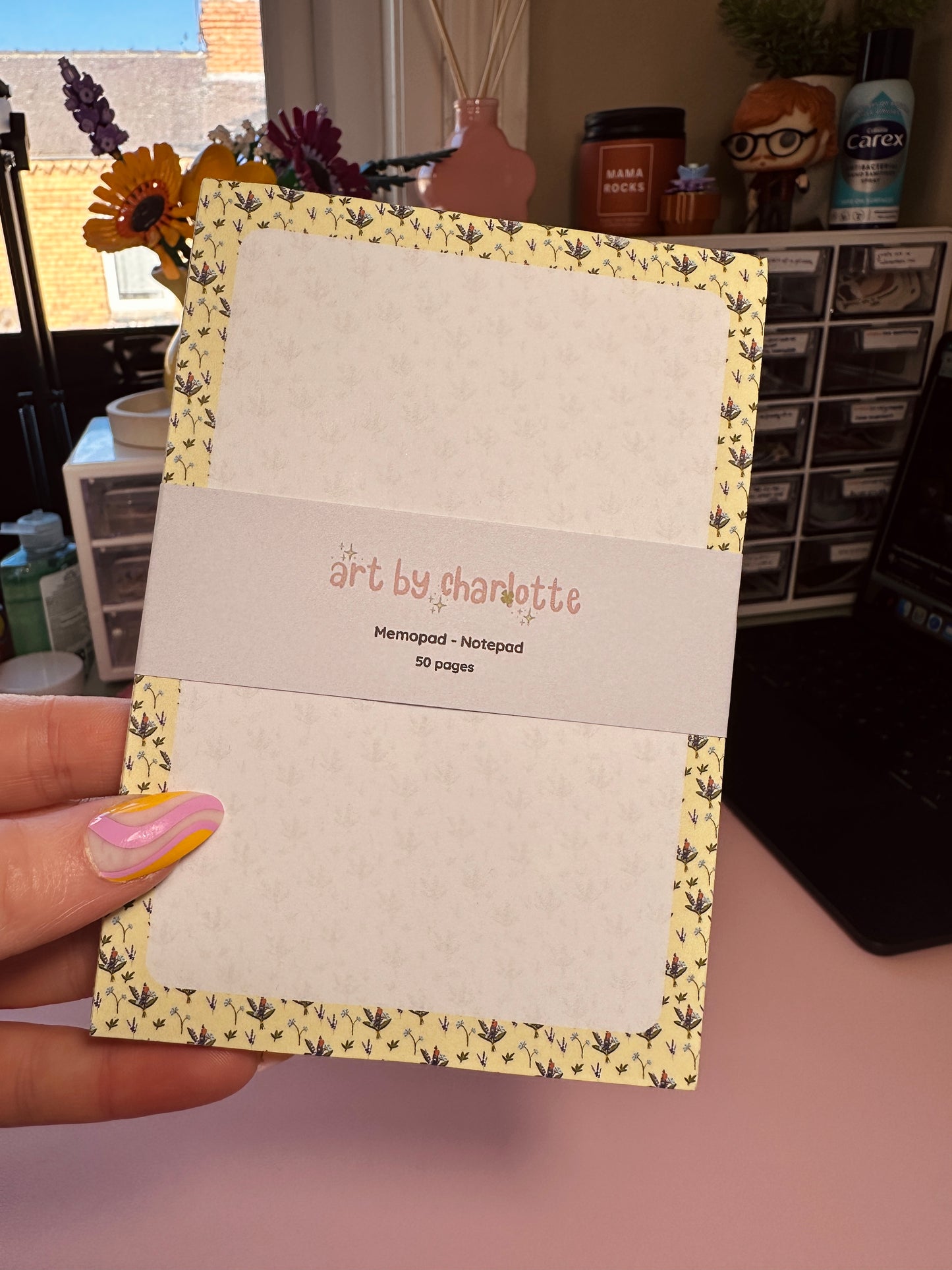 'A dreamy bunch' A6 memopad - Grade B