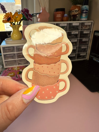 ‘Anybody for a cuppa?’ Sticker