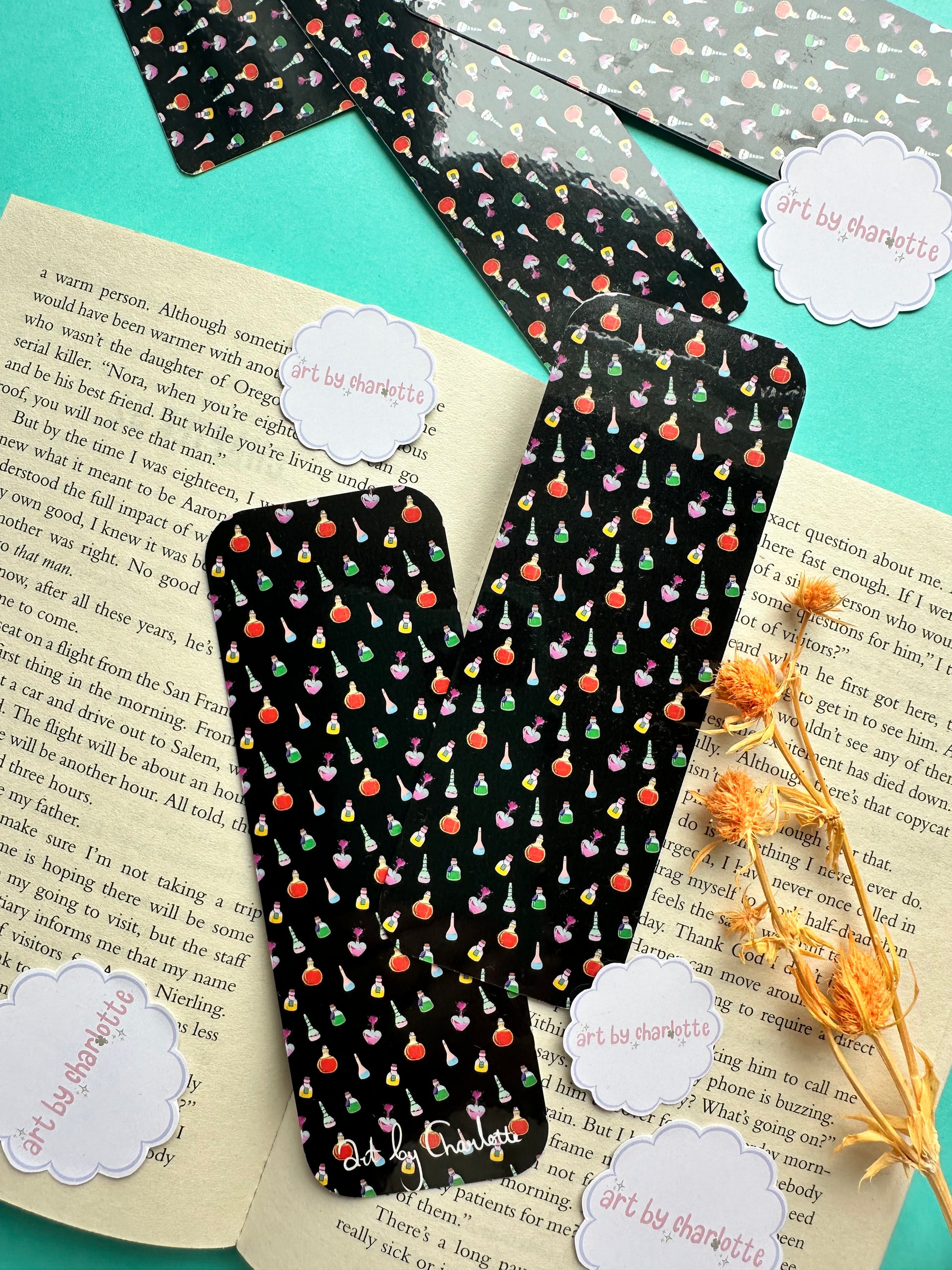 'A Witches Collection' Bookmark - Art by Charlotte #