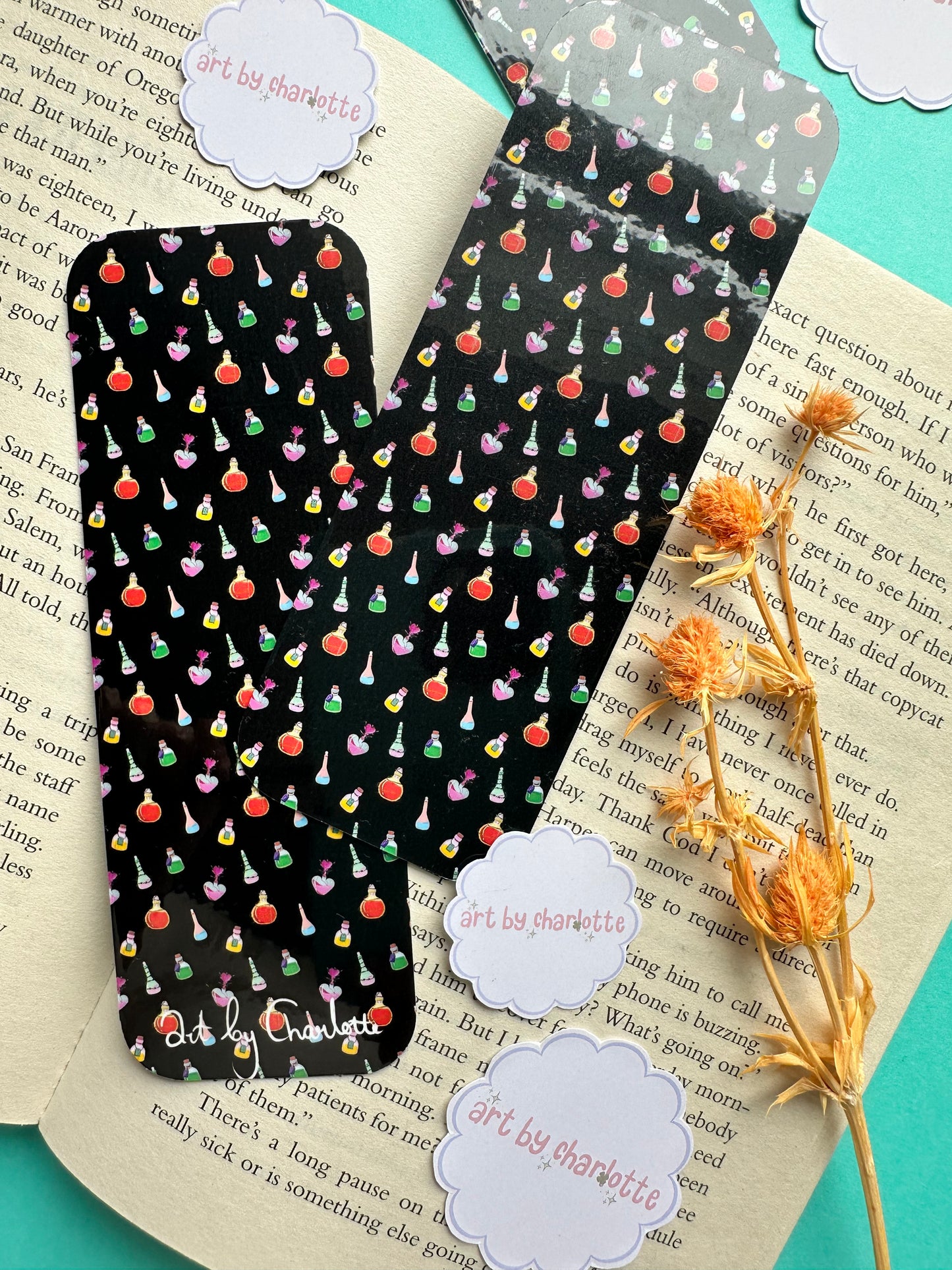 'A Witches Collection' Bookmark - Art by Charlotte #