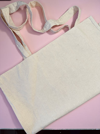'Enjoy the ride' tote bag