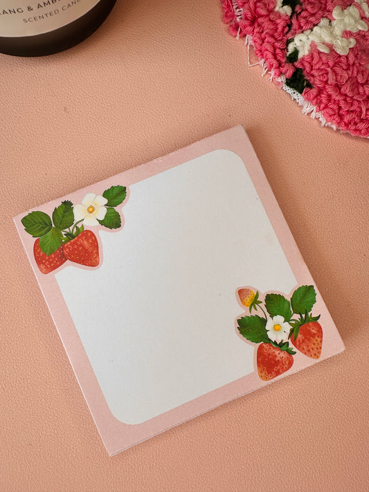 'Berry special' mini memo-pad