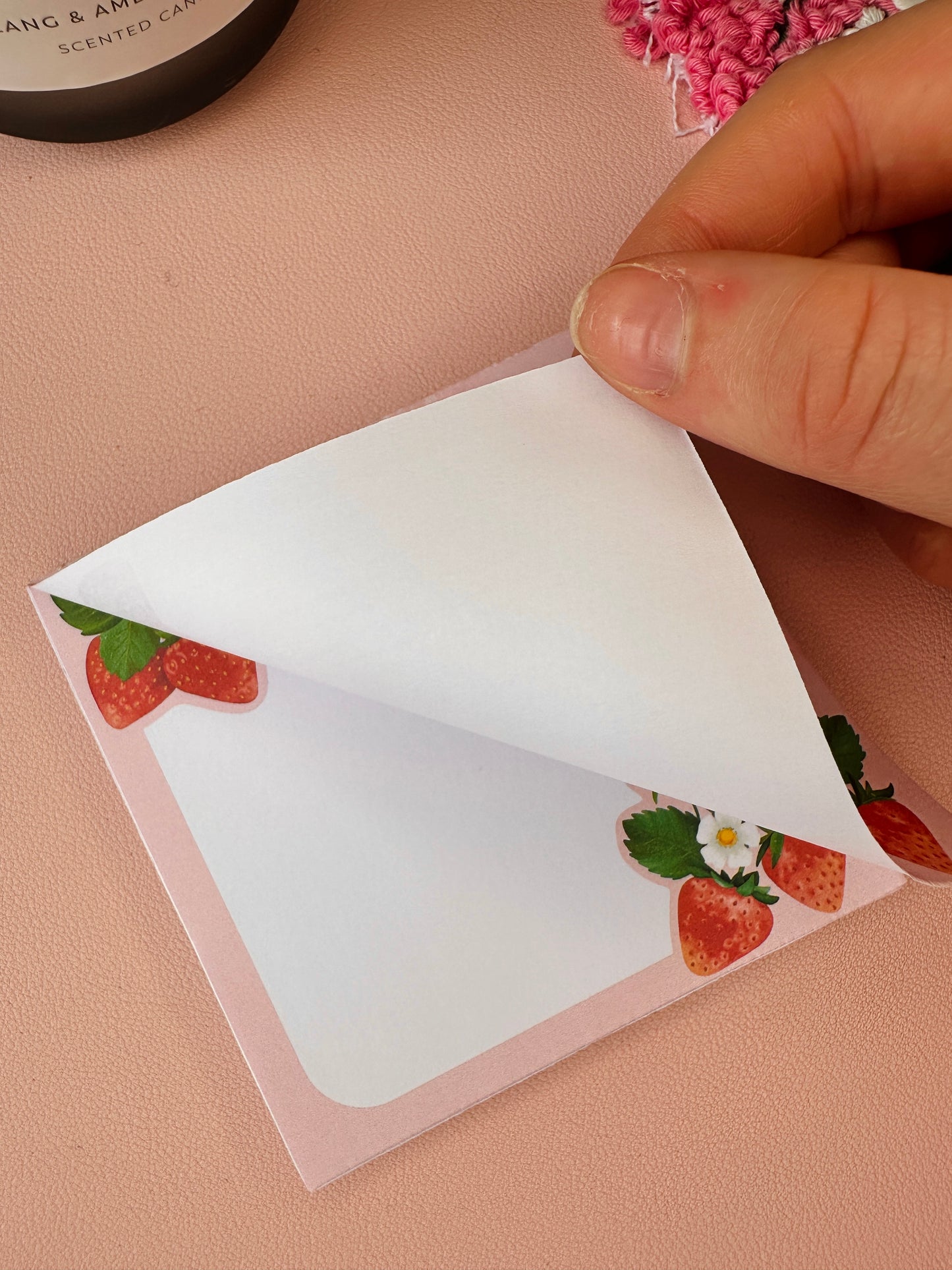 'Berry special' mini memo-pad