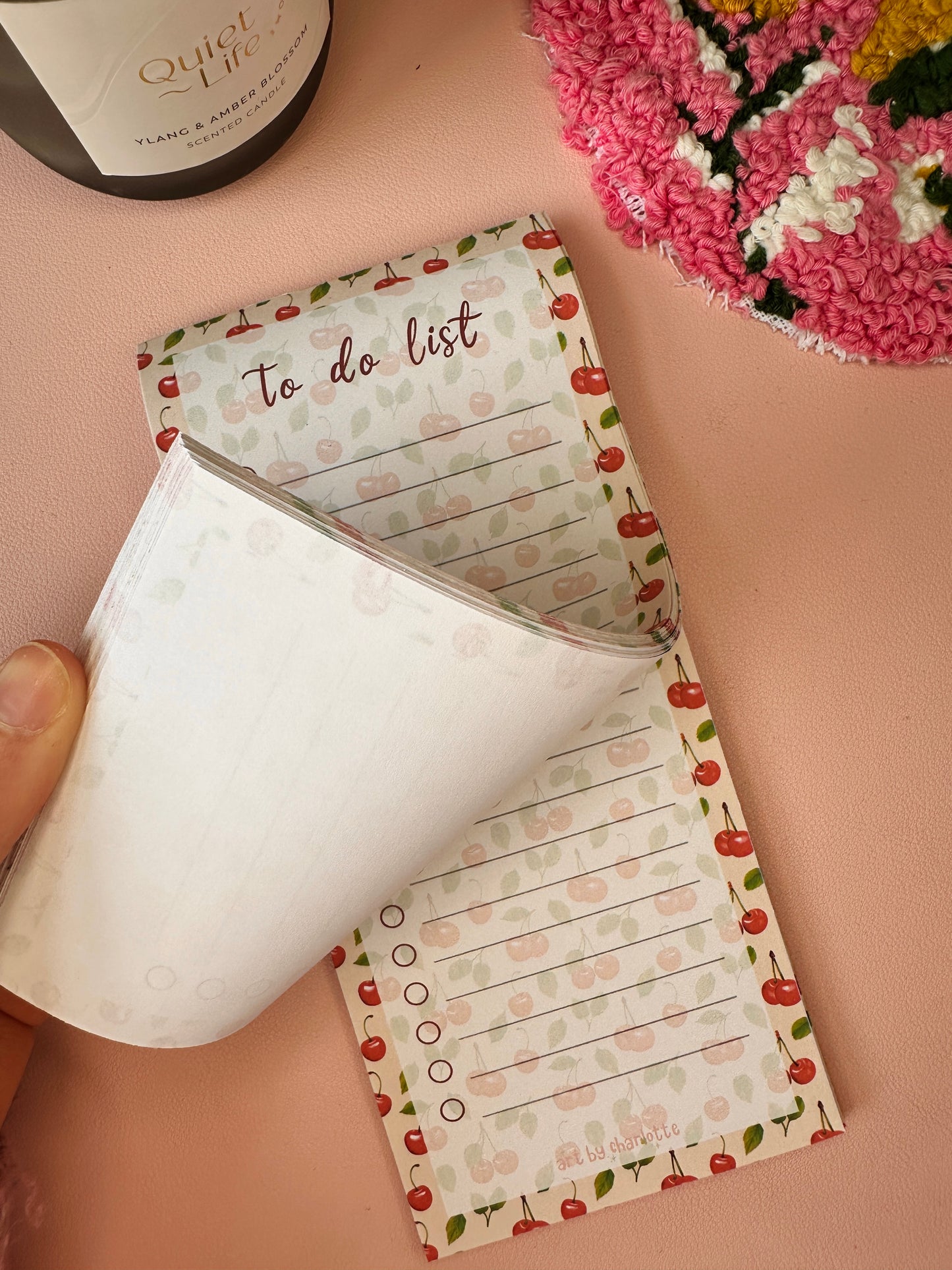 'Cherry-ish us' to do list