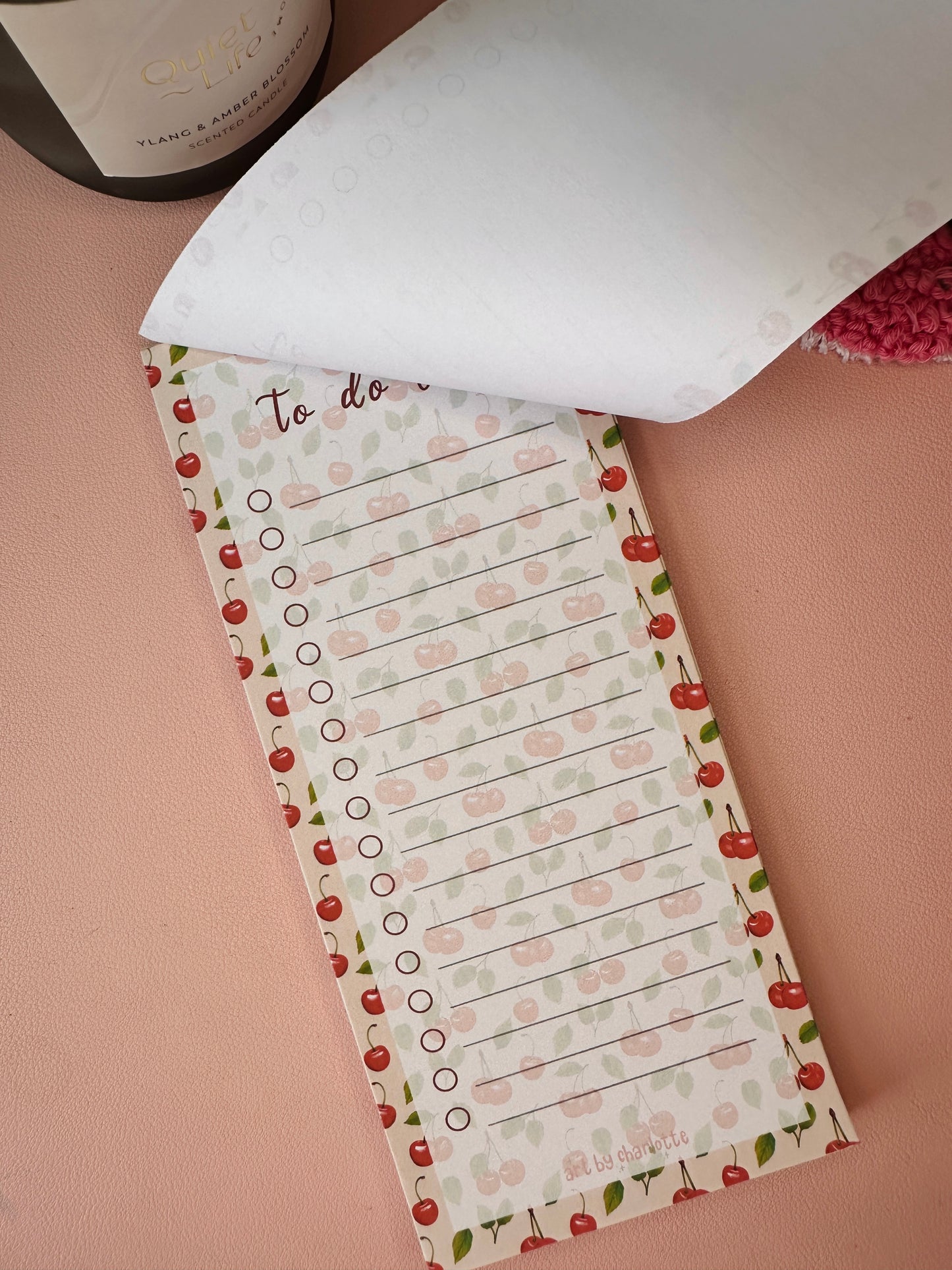 'Cherry-ish us' to do list