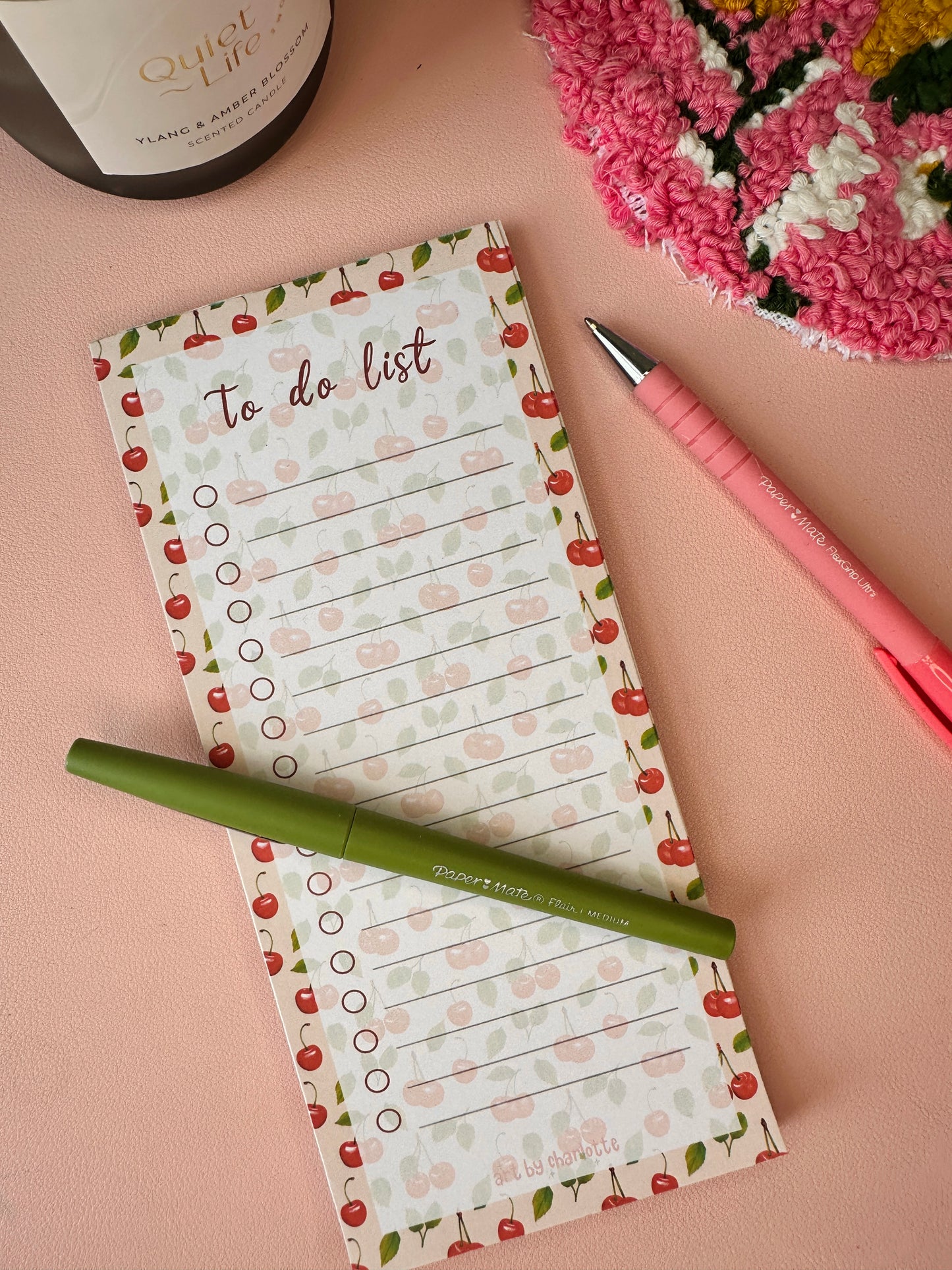 'Cherry-ish us' to do list