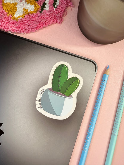 ‘Don’t be a prick’ sticker