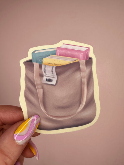 'Don't look at the receipt' sticker