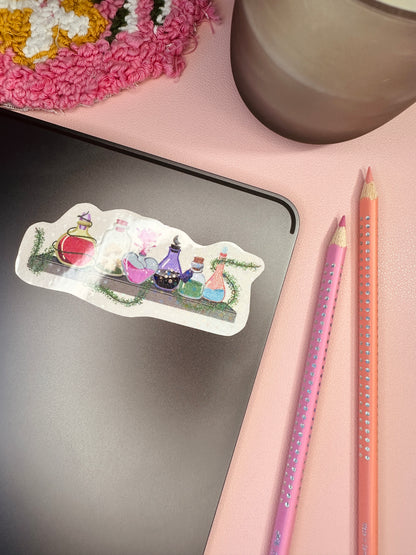 ‘Double, double toil and trouble’ sticker