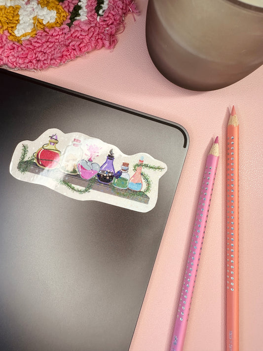 ‘Double, double toil and trouble’ sticker