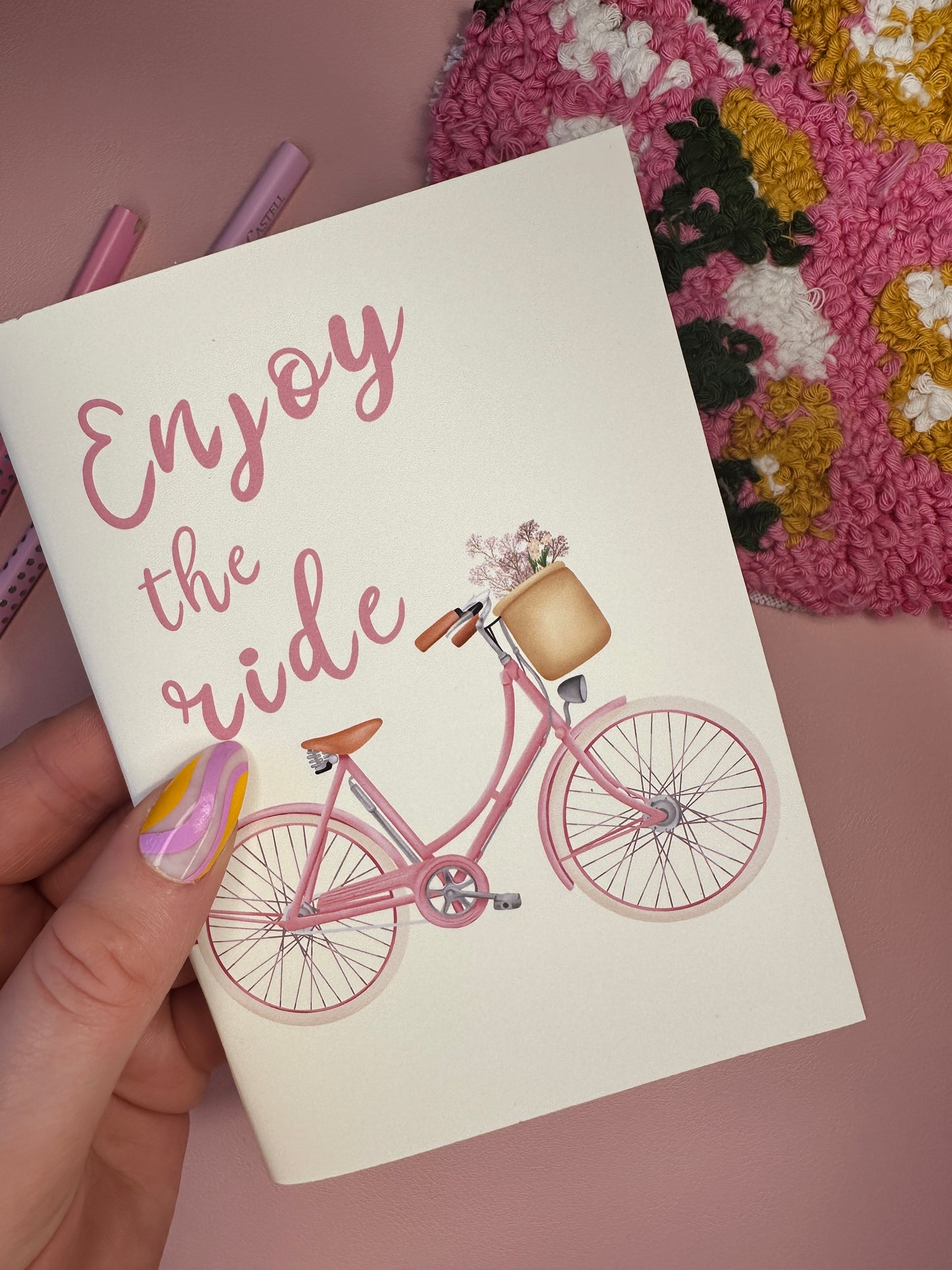 Pink spring notebooks - Pack of 3