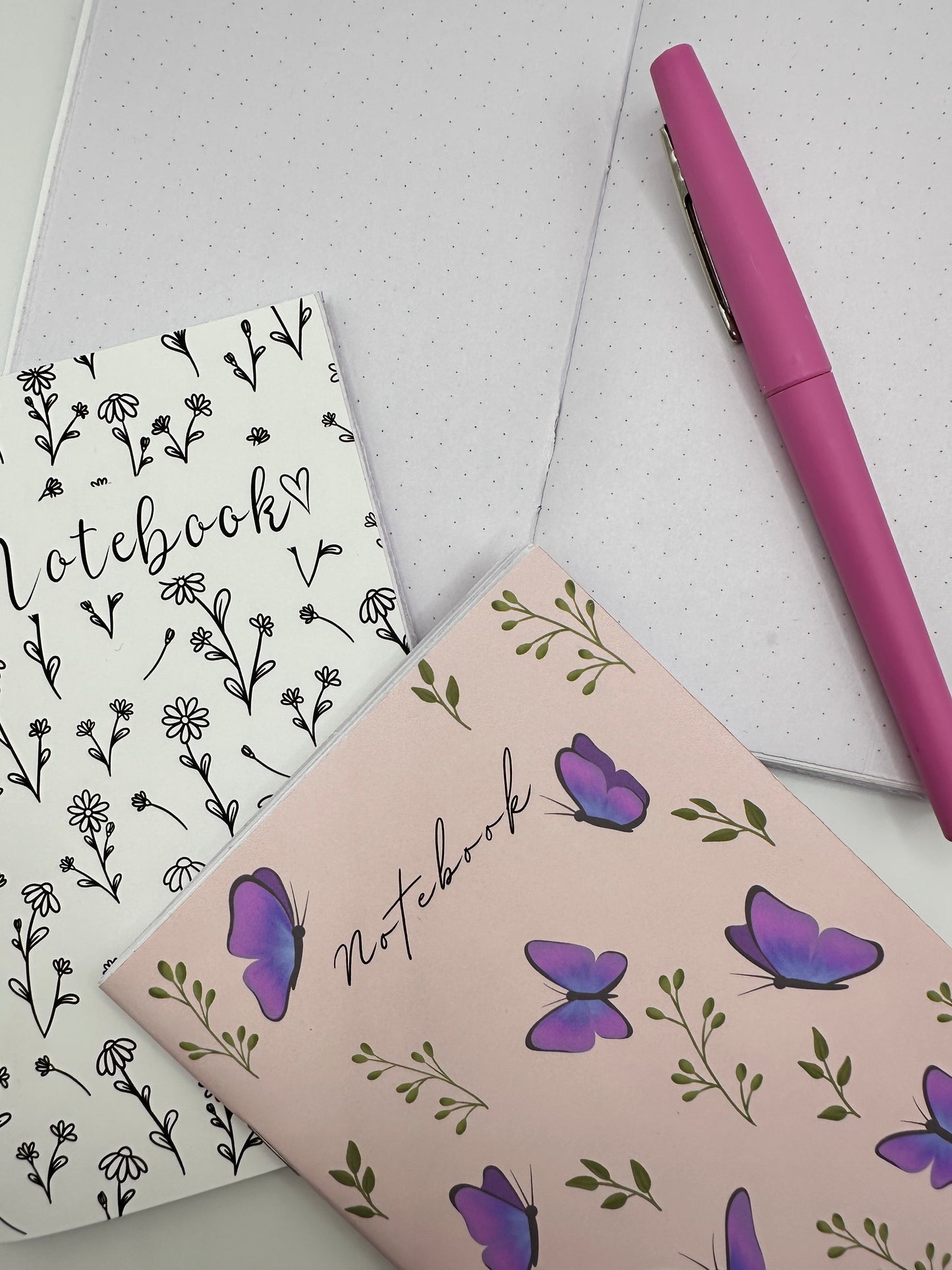 Floral notebooks - Pack of 3