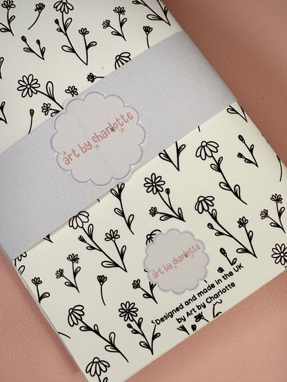 Floral notebooks - Pack of 3