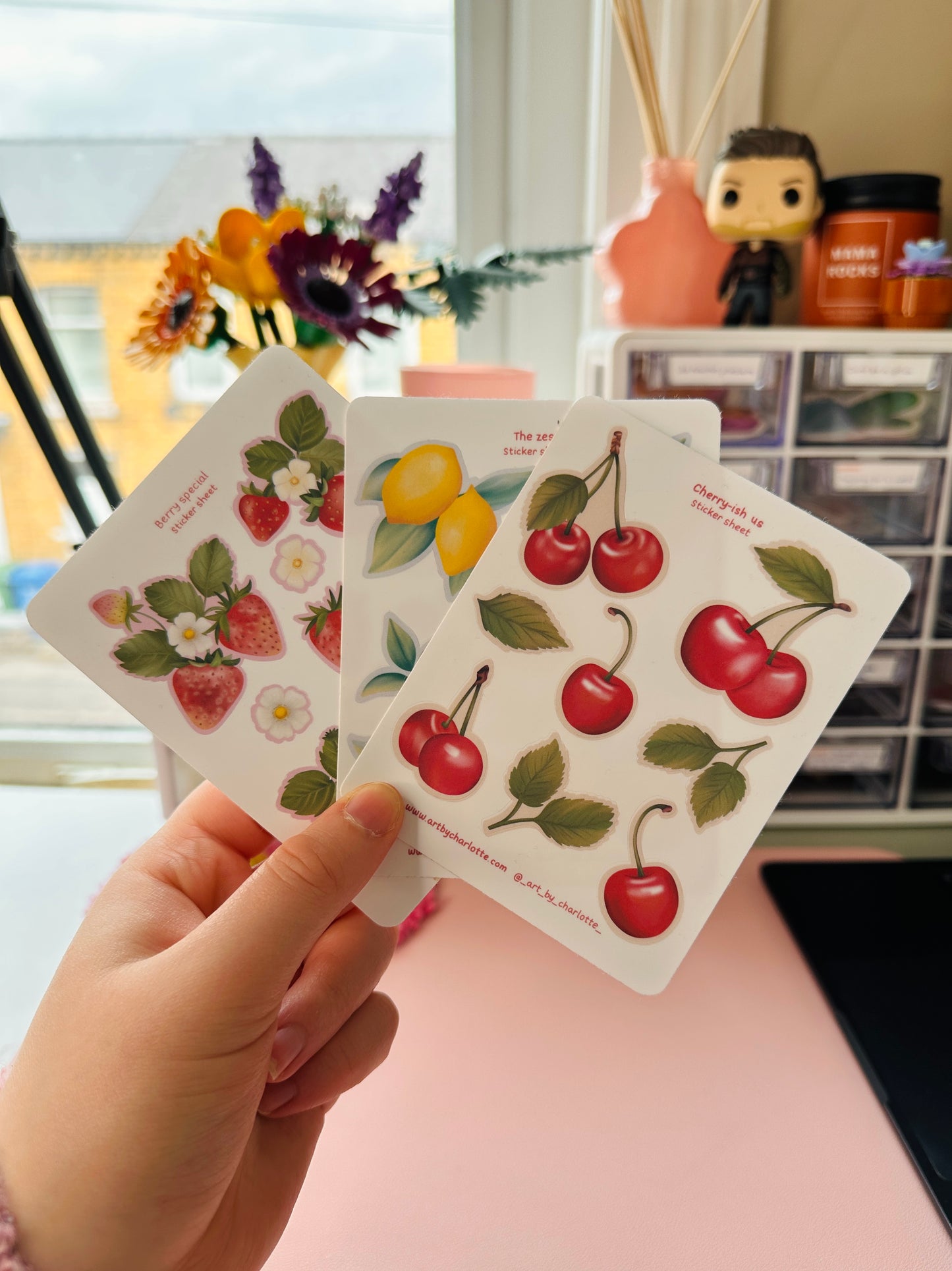 'A Little Fruity' Sticker sheet bundle