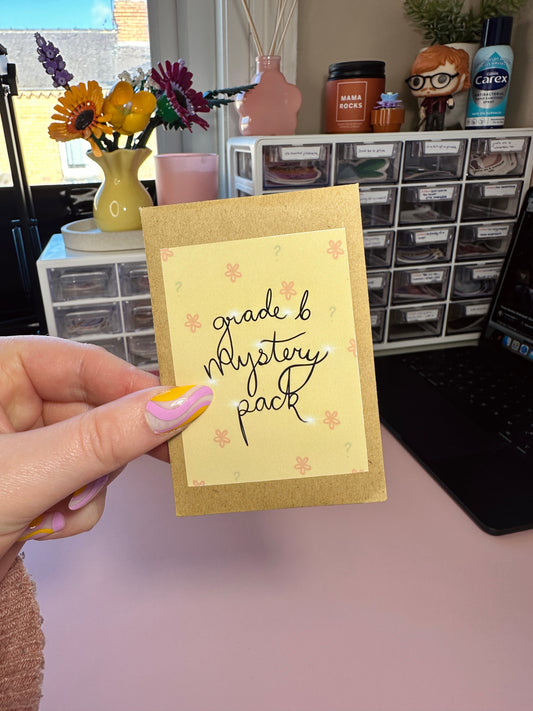 ‘Grade B Mystery Pack - 5 stickers’
