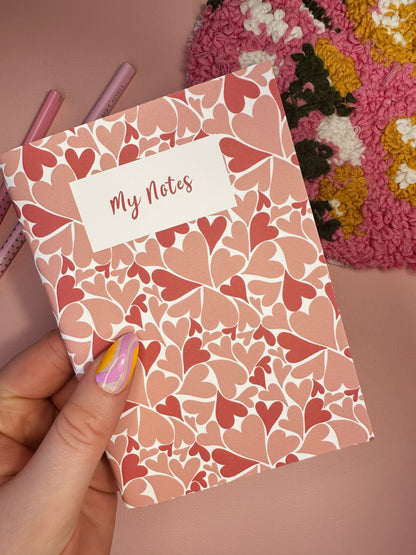 Pink spring notebooks - Pack of 3