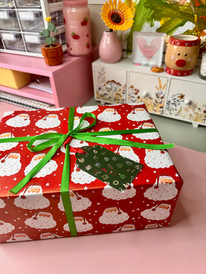 'It's Christmas!' gift tags (pack of 6)