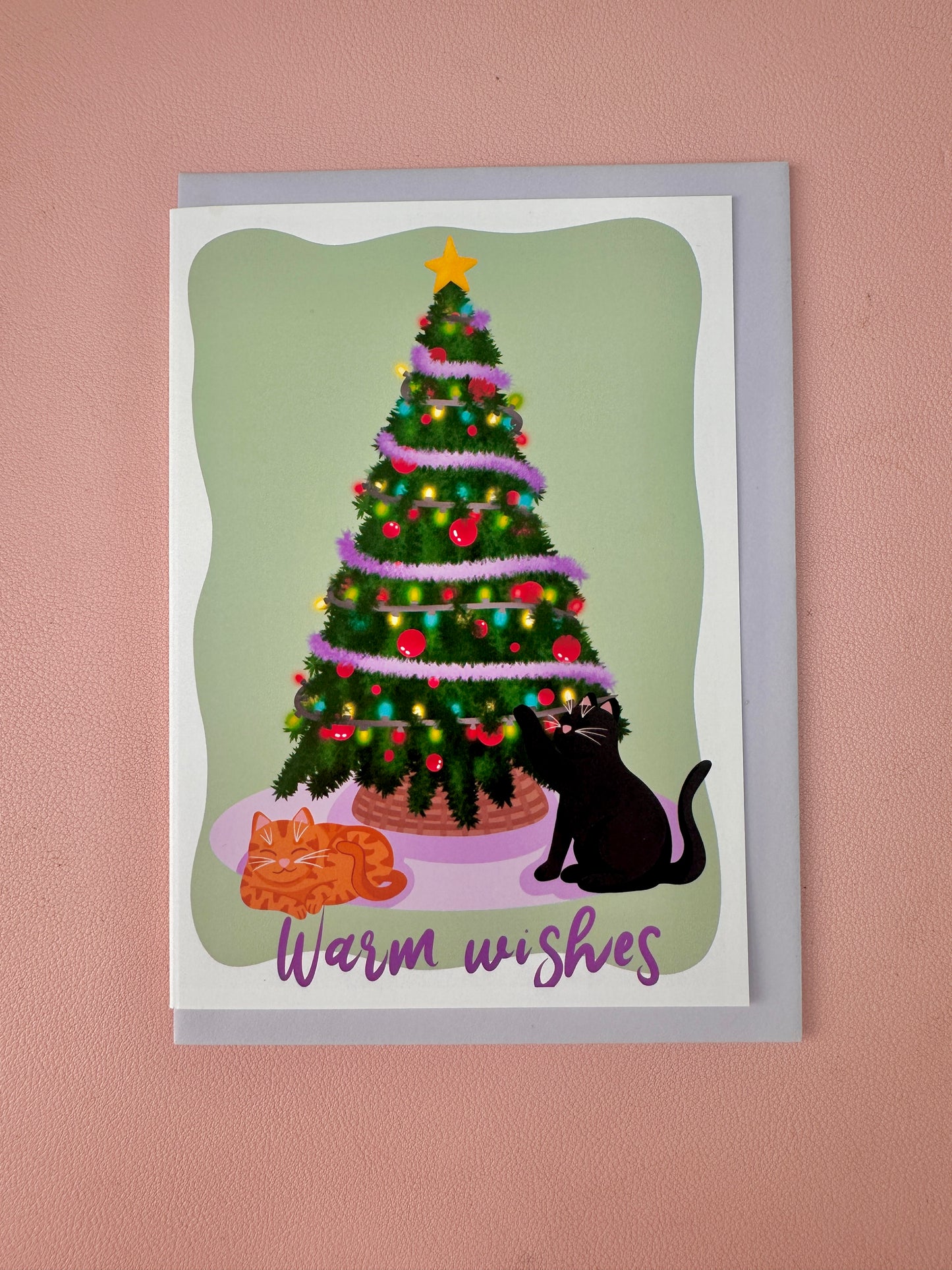 'The Real Gifts Under The Tree' Christmas card (pack of 5)