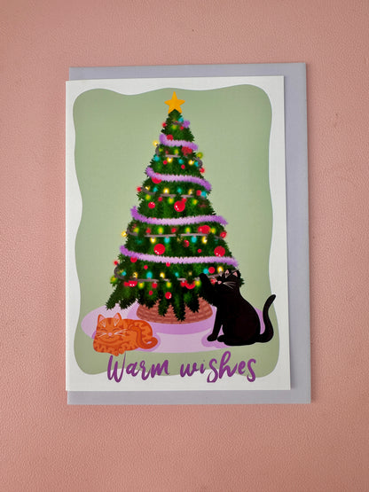 'The Real Gifts Under The Tree' Christmas card (pack of 5)