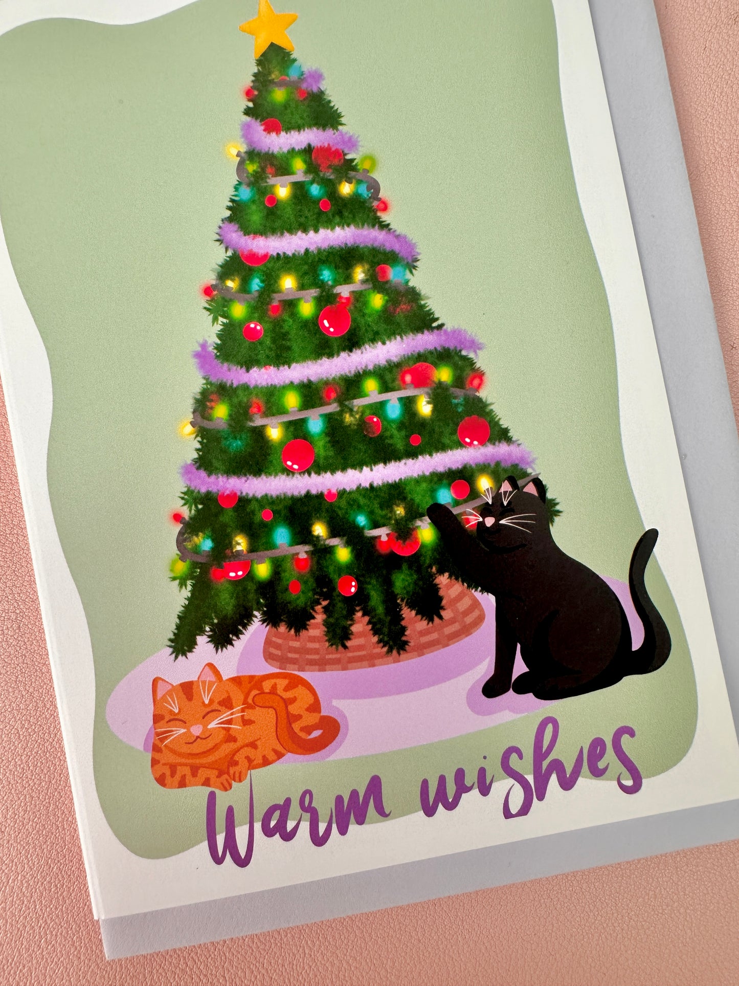 'The Real Gifts Under The Tree' Christmas card (pack of 5)