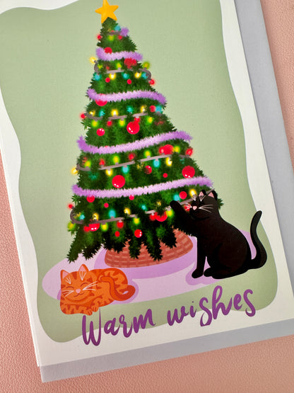 'The Real Gifts Under The Tree' Christmas card (pack of 5)